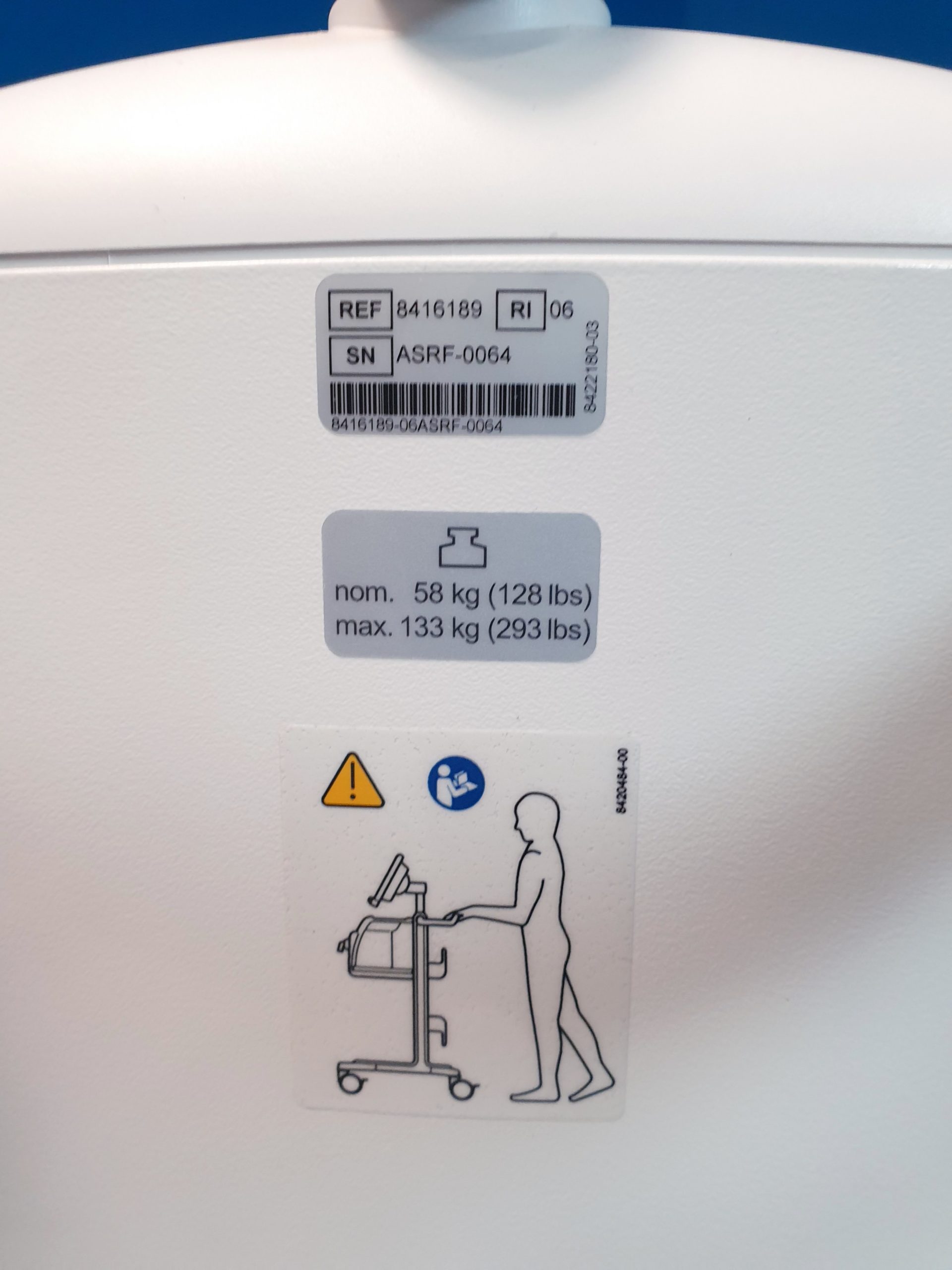 Dräger Drager 8416189 Fahrgestell – Rollwagen für Evita v… Beatmungsgeräte thumbnail 10
