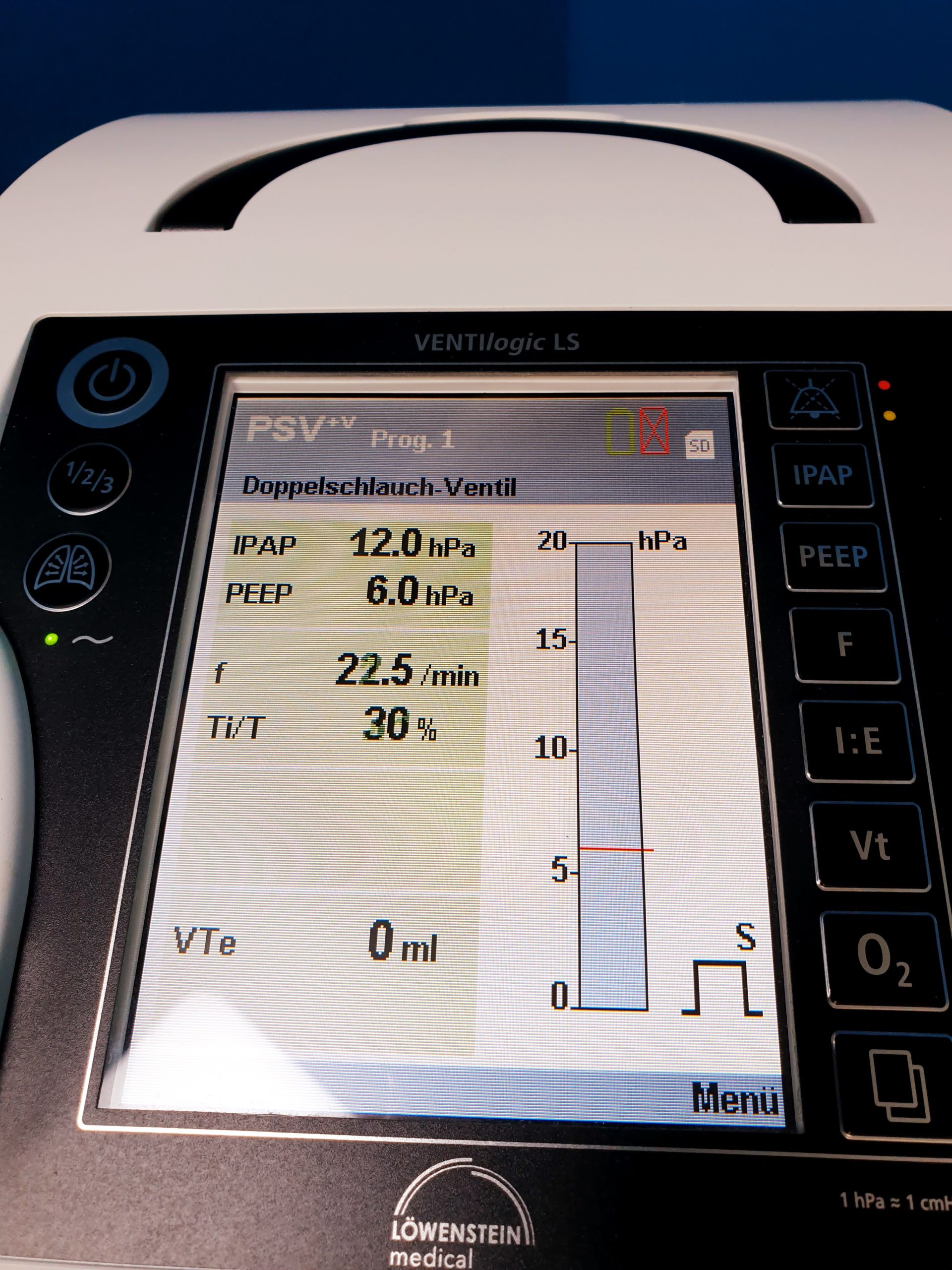 WEINMANN LOWENSTEIN Ventilogic LS – Ventillogic LS Home Mechanical Ventilator – NIE BENUTZ NEUWERTIG DOM 2019 – 2020 thumbnail 9