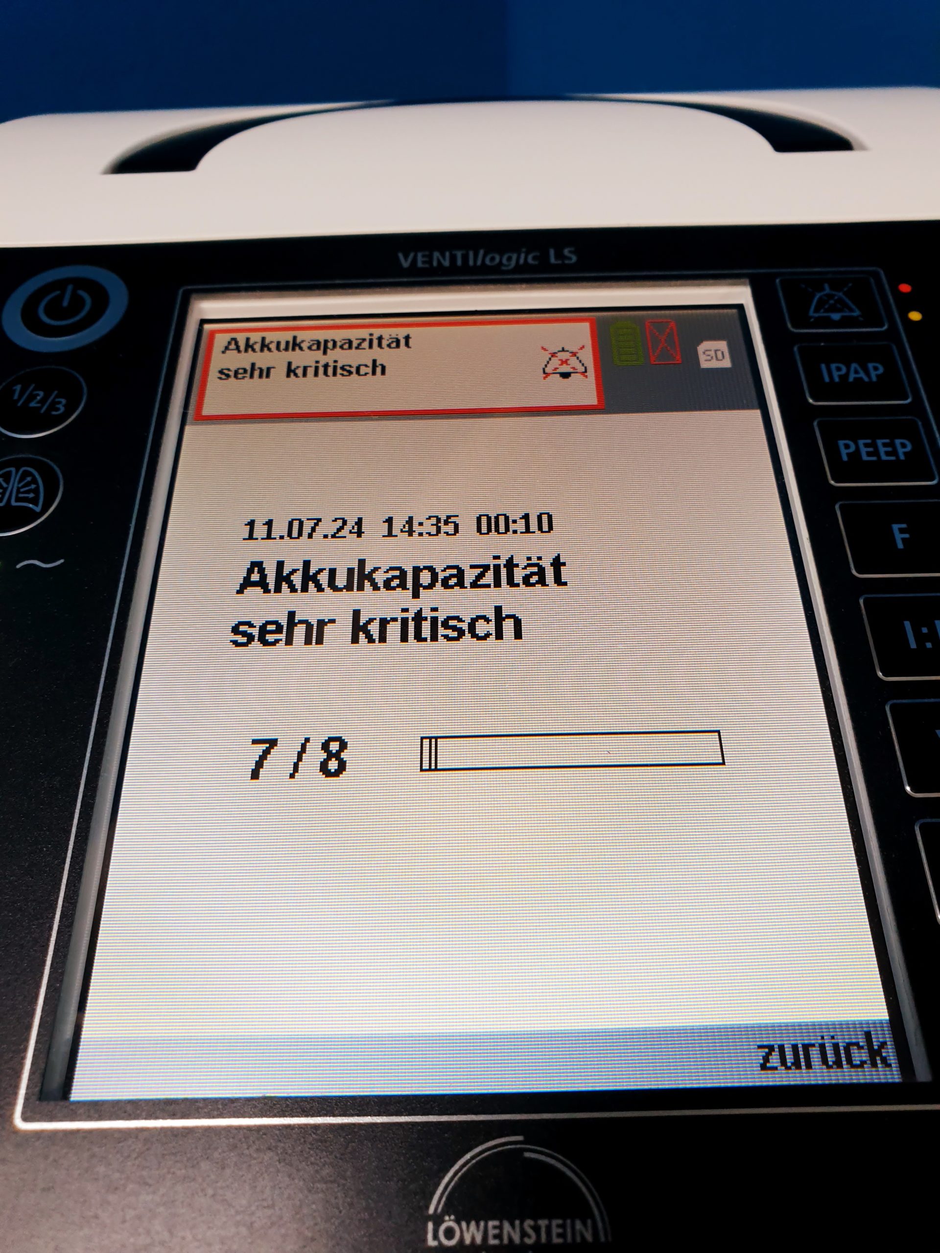 WEINMANN LOWENSTEIN Ventilogic LS – Ventillogic LS Home Mechanical Ventilator – NIE BENUTZ NEUWERTIG DOM 2019 – 2020 thumbnail 11