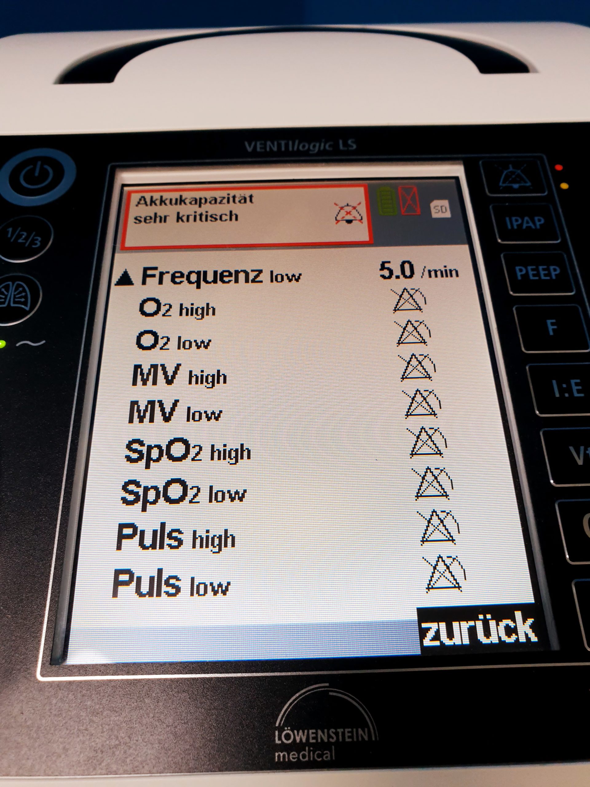 WEINMANN LOWENSTEIN Ventilogic LS – Ventillogic LS Home Mechanical Ventilator – NIE BENUTZ NEUWERTIG DOM 2019 – 2020 thumbnail 16