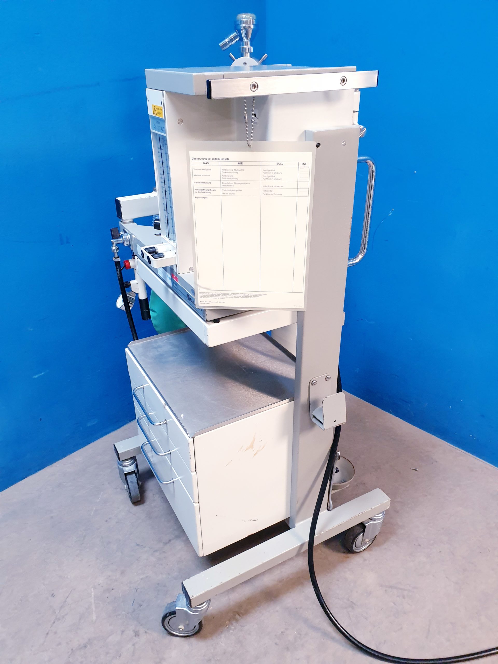 DRÄGER Sulla 800 V 800V Narkosegerät Barolog- Kreisteil thumbnail 6