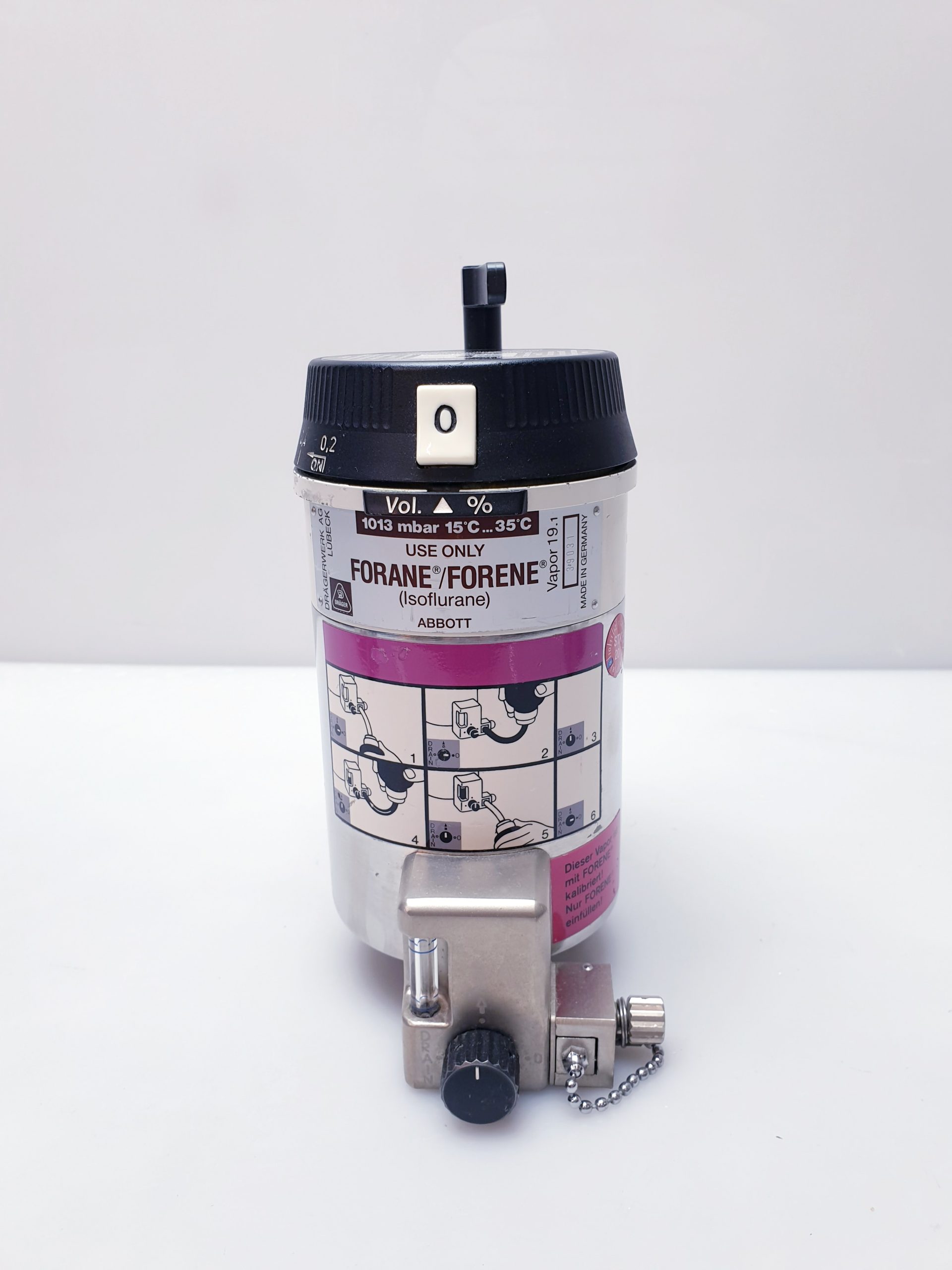 Dräger – Draeger Isofluran – Isoflurane 19.3 Iso Vapor thumbnail 2
