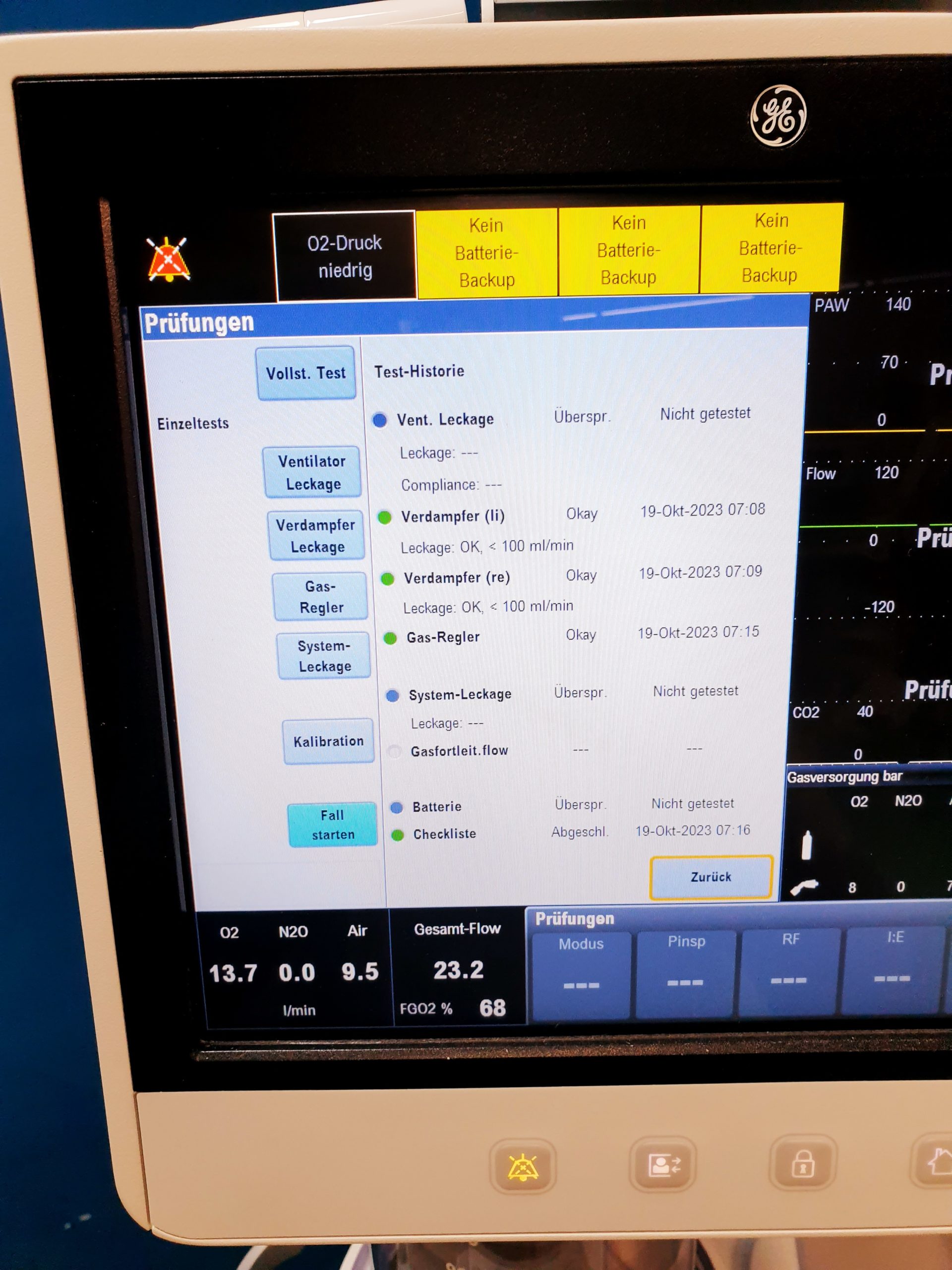 GE Carestation 650 Anästhesie-Narkose – DOM 2016 thumbnail 5