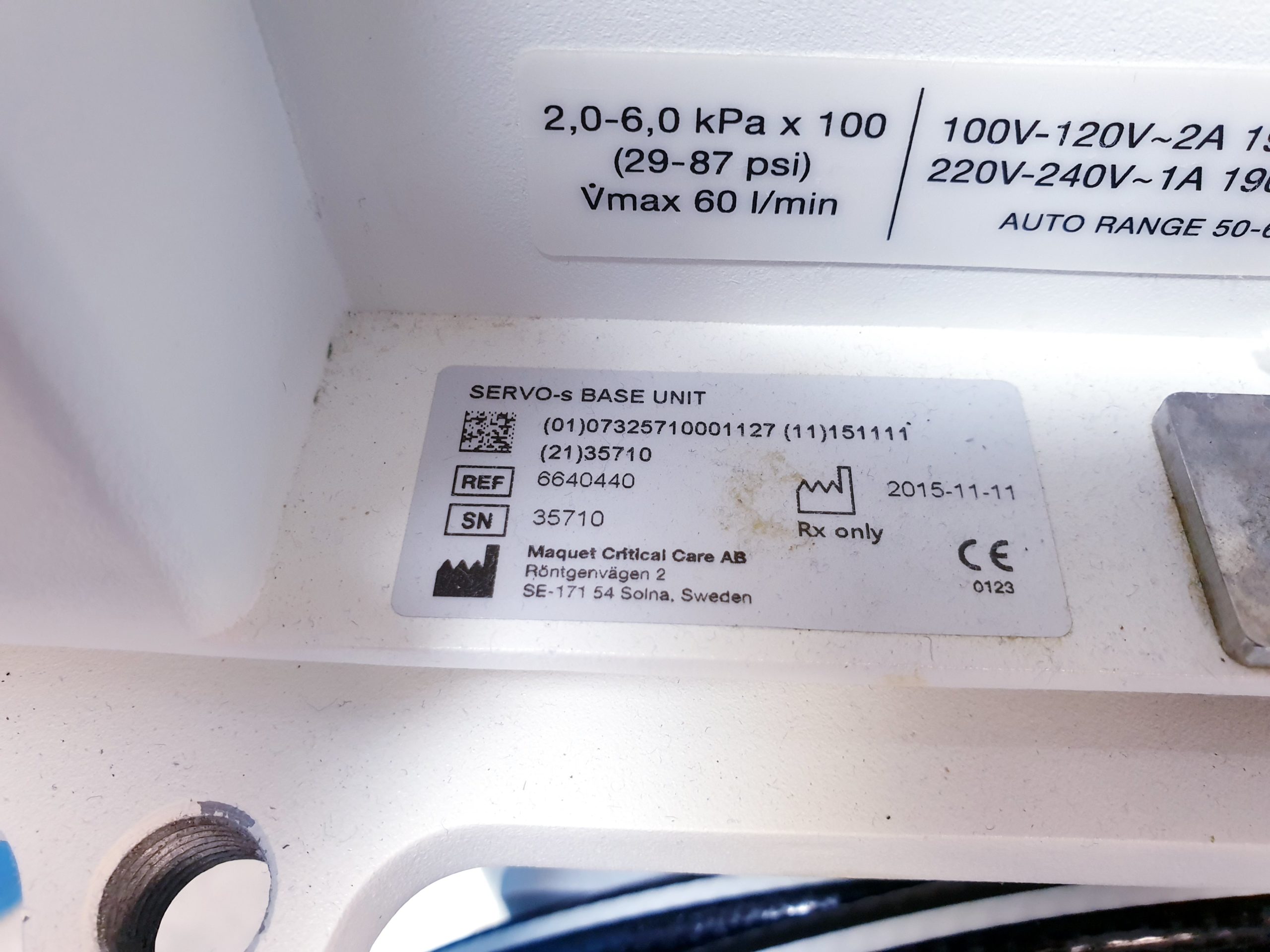 Maquet Servo S – Beatmungsgerät thumbnail 7