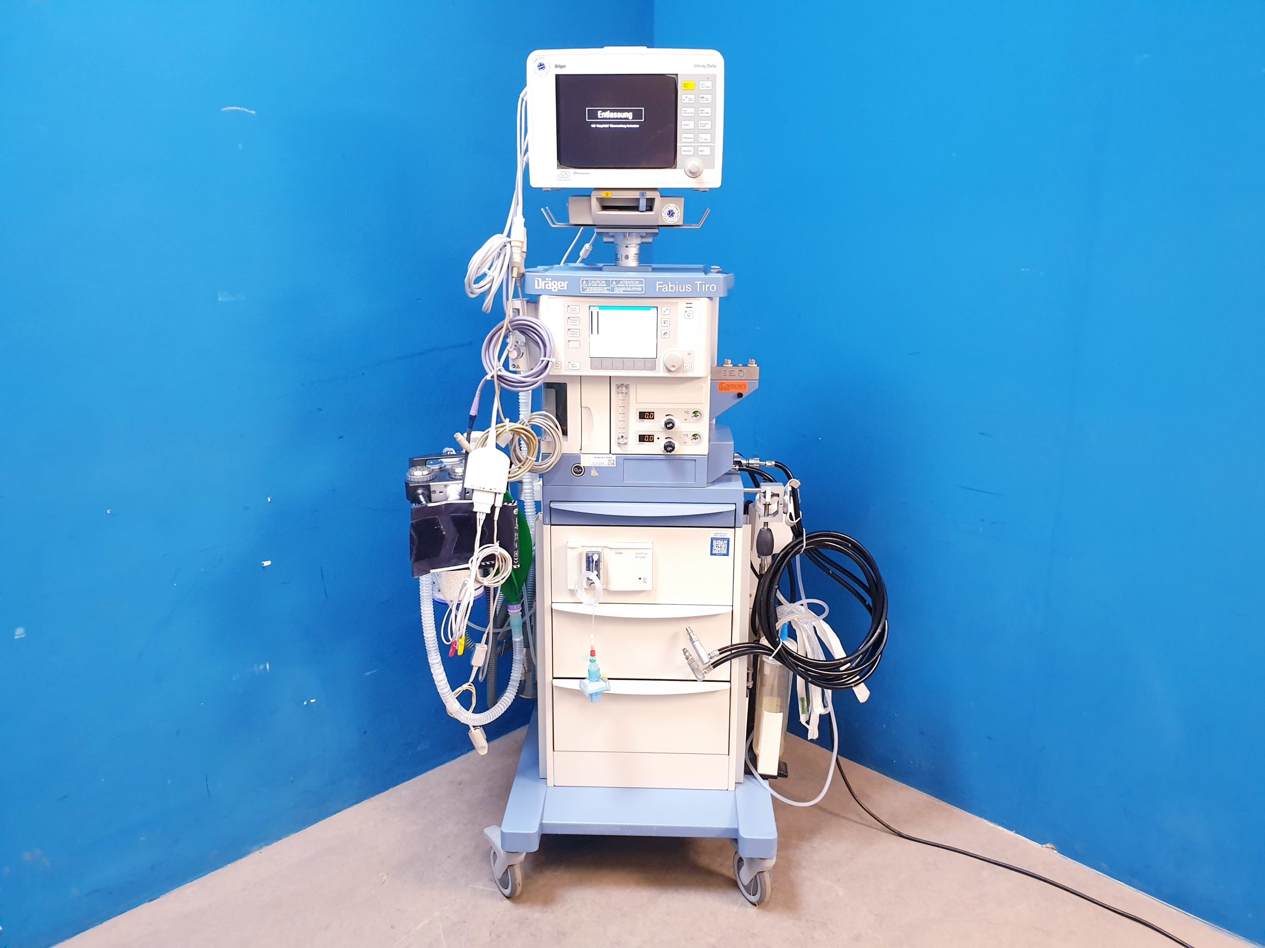 Dräger Drager Fabius Tiro + Scio Four Oxi Plus + Infinity Delta thumbnail 3