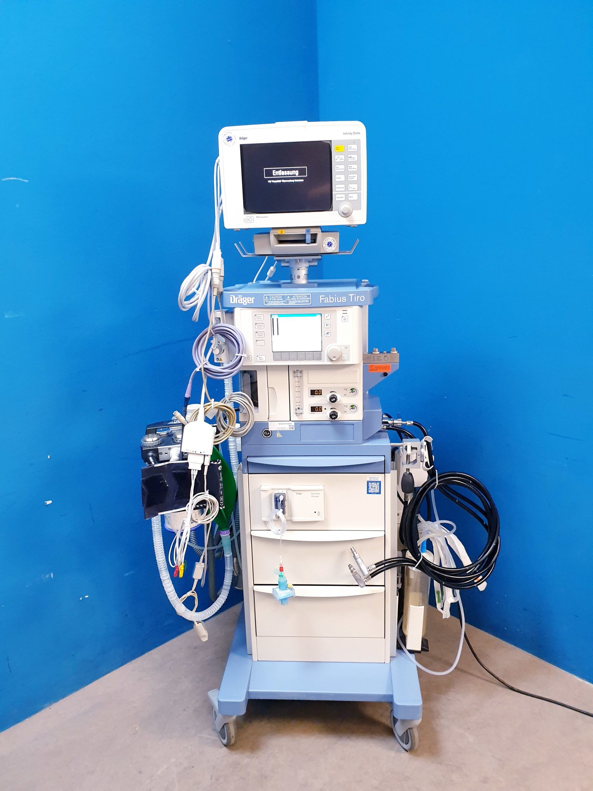 Dräger Drager Fabius Tiro + Scio Four Oxi Plus + Infinity Delta thumbnail 4