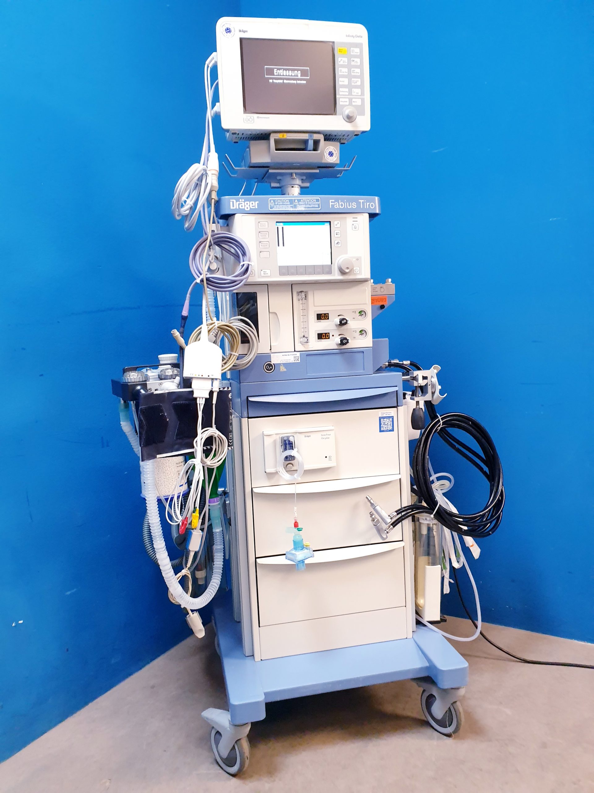 Dräger Drager Fabius Tiro + Scio Four Oxi Plus + Infinity Delta thumbnail 6