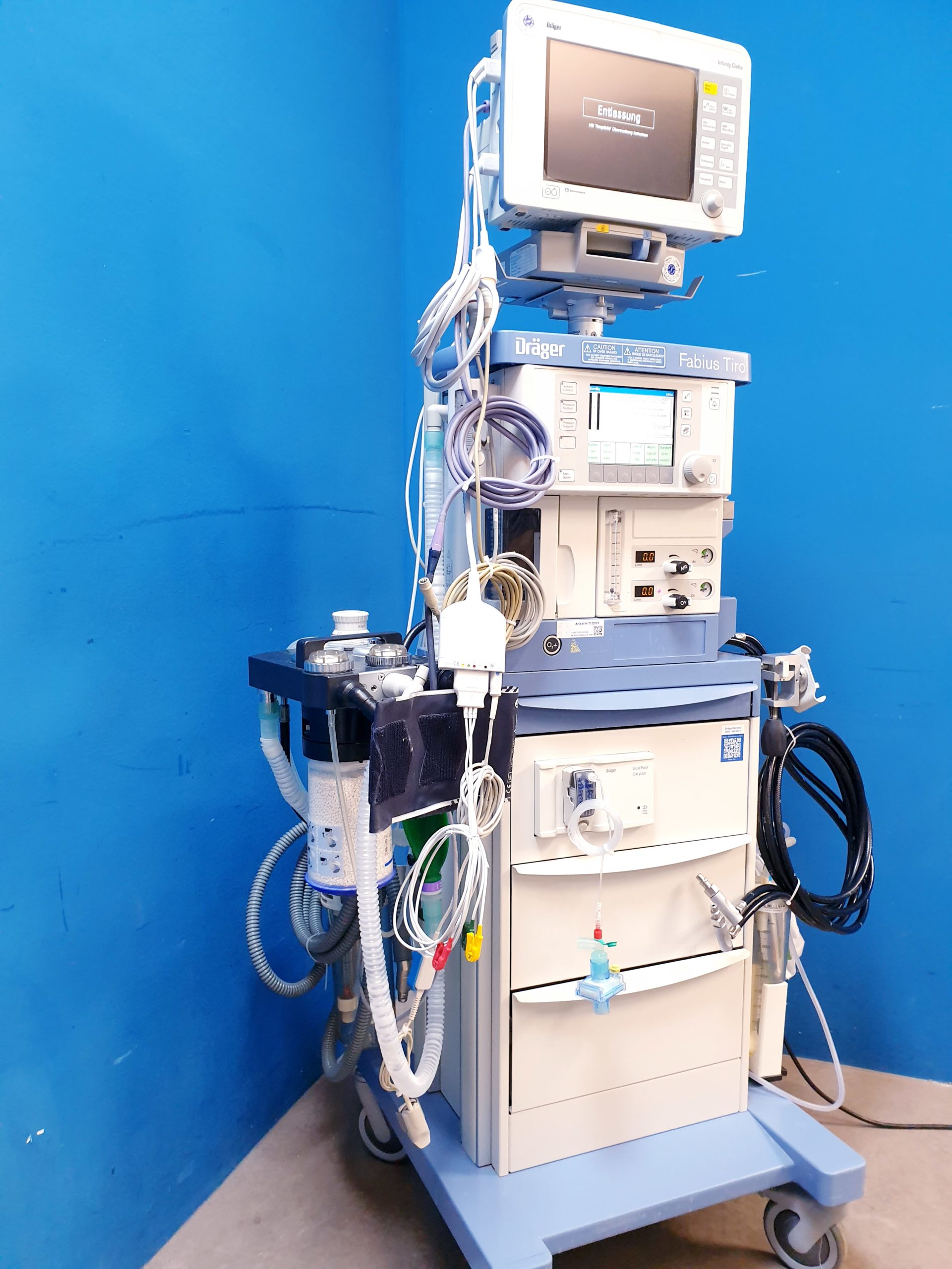 Dräger Drager Fabius Tiro + Scio Four Oxi Plus + Infinity Delta thumbnail 7