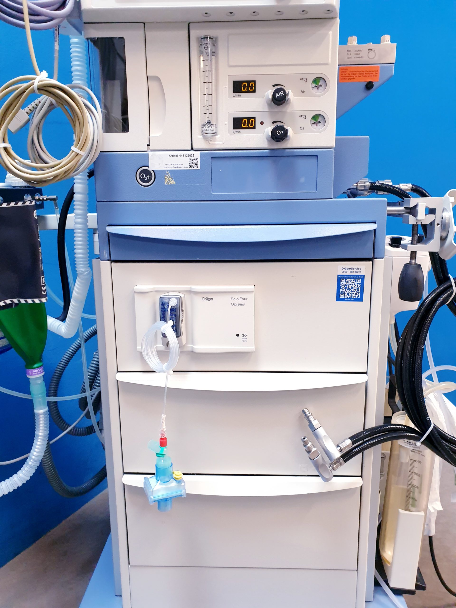 Dräger Drager Fabius Tiro + Scio Four Oxi Plus + Infinity Delta thumbnail 14