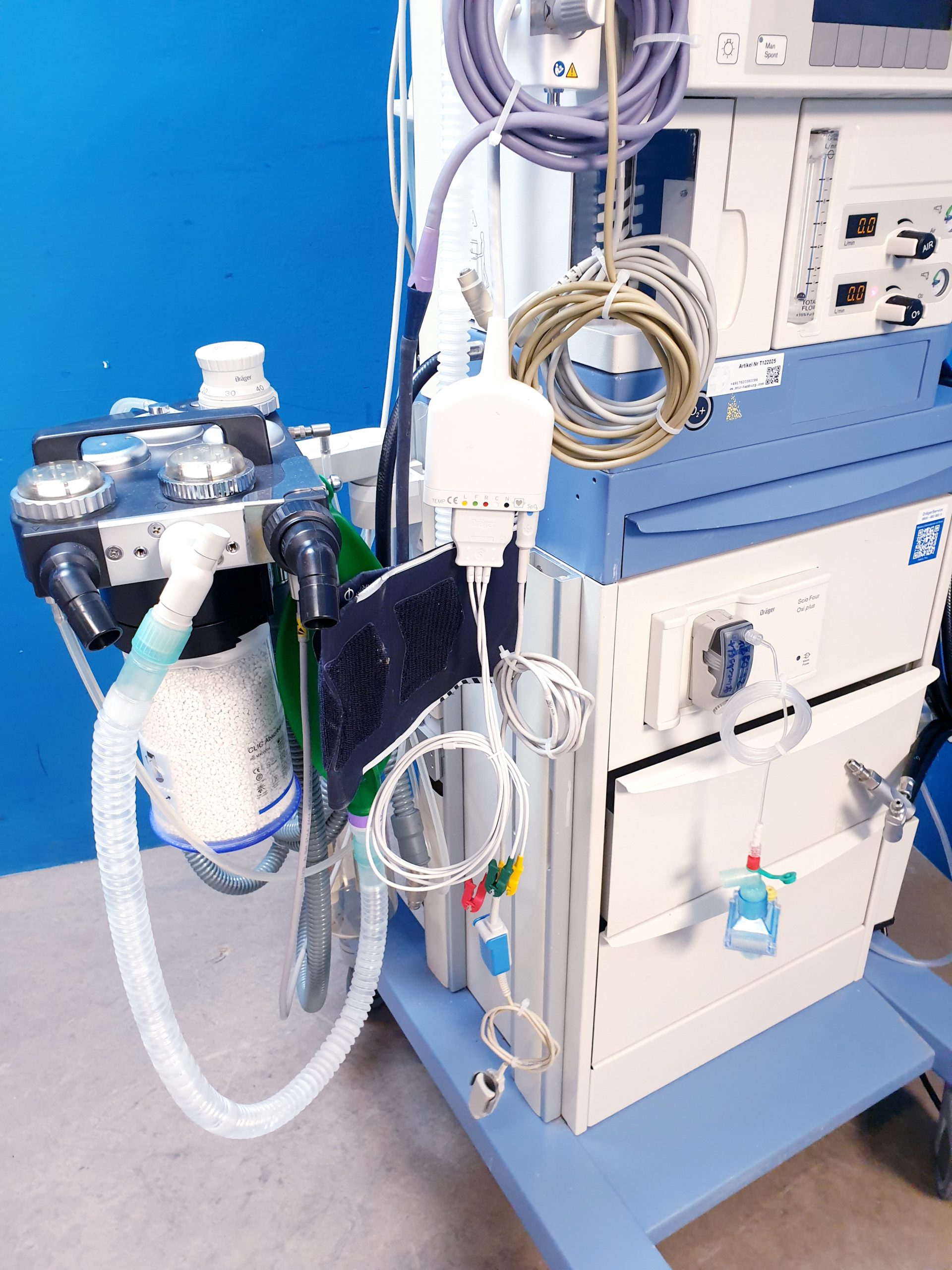 Dräger Drager Fabius Tiro + Scio Four Oxi Plus + Infinity Delta thumbnail 27