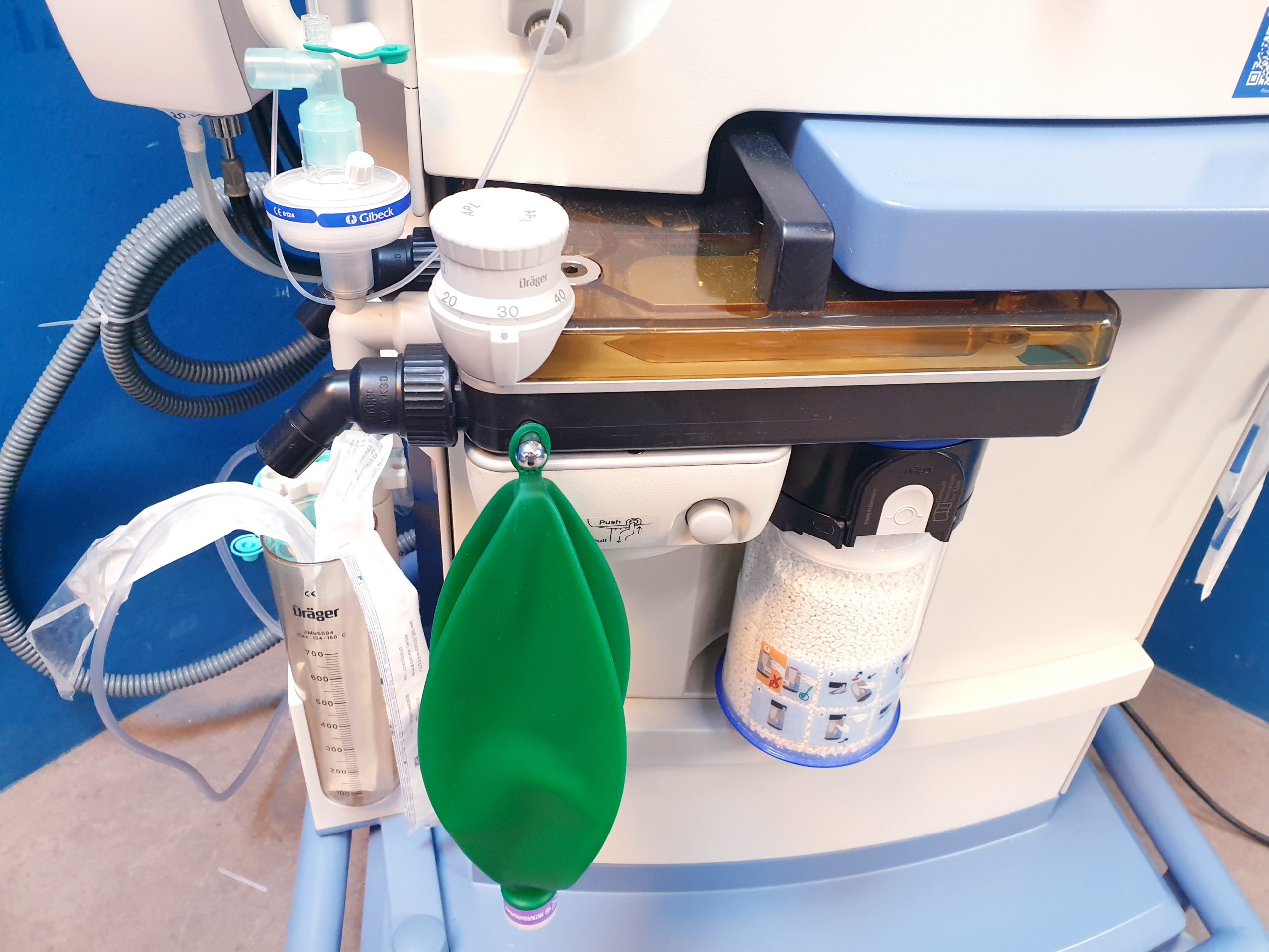 Dräger Primus – PGM Narkosearbeitsplatz Anästhesiegerät – SW 4 53 thumbnail 9