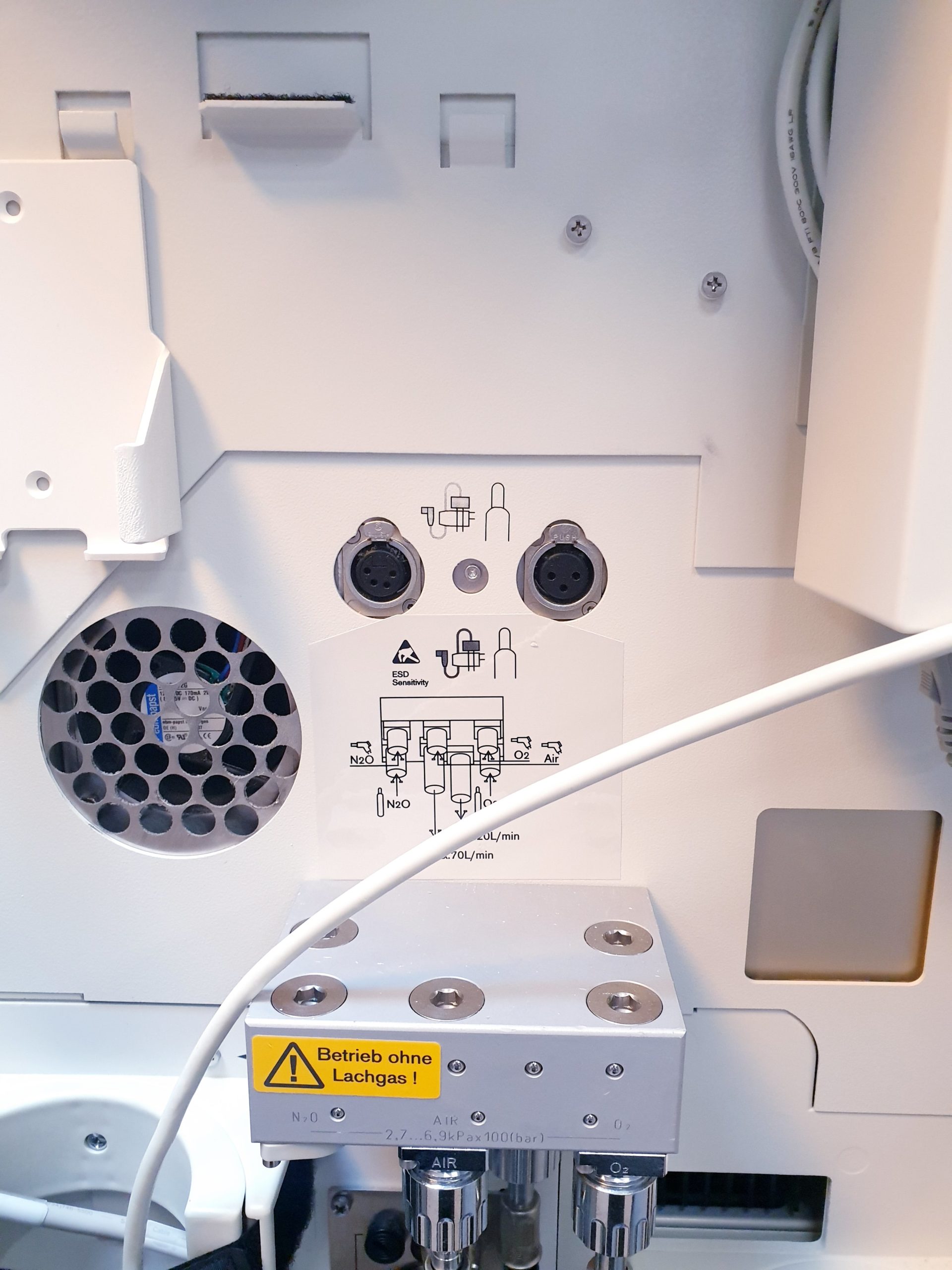 Dräger Primus – PGM Narkosearbeitsplatz Anästhesiegerät – SW 4 53 thumbnail 25