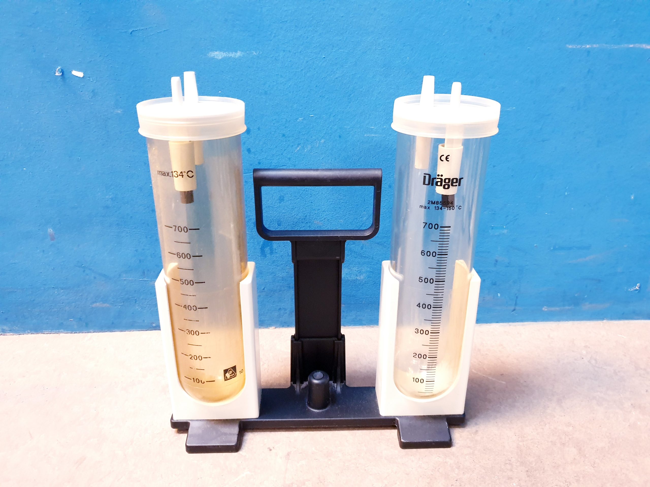 Dräger Sekretflasche 700 ml für Narkosegeräte 2M85594 — image 1 of 8