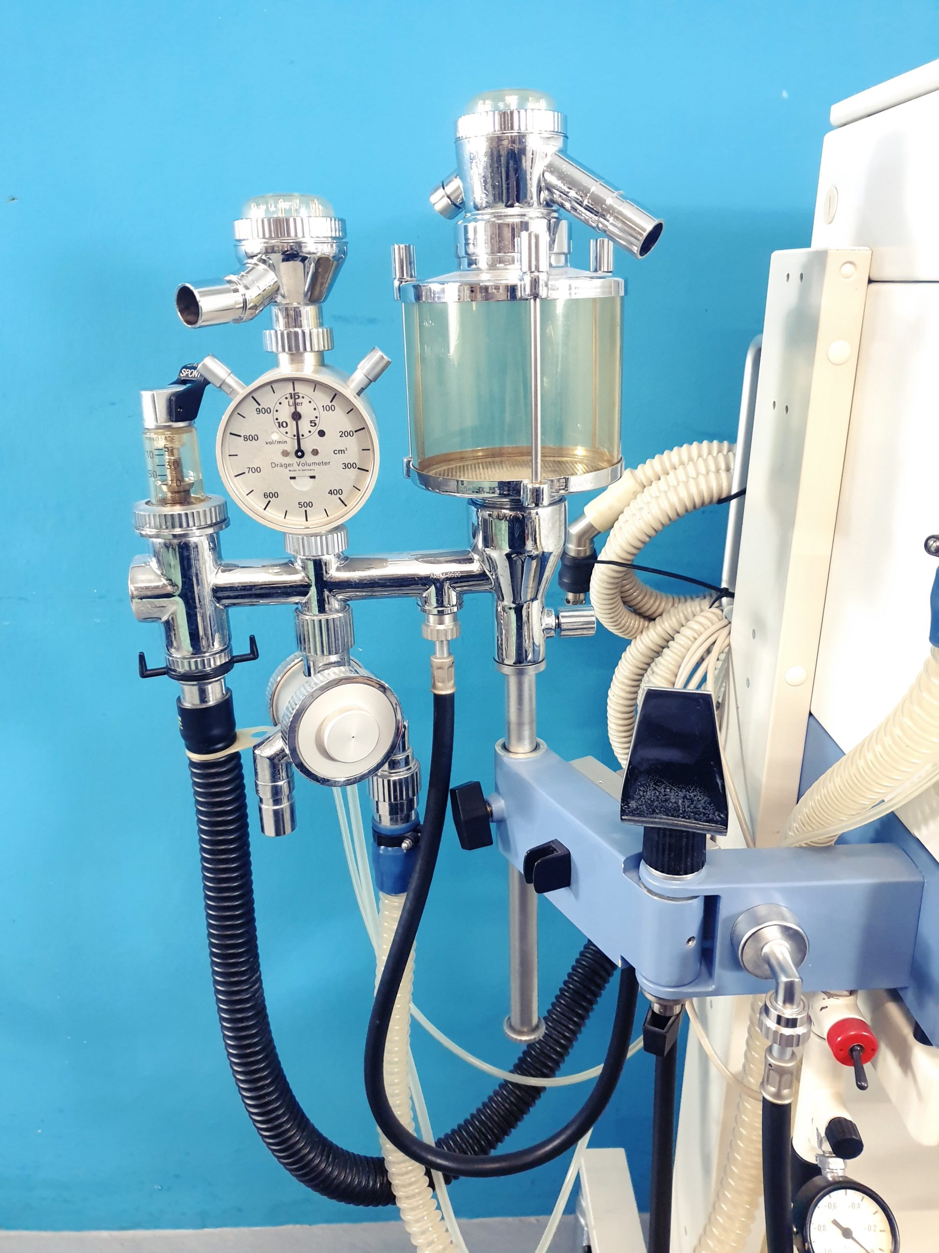 Dräger Sulla 808 V // 808V Narkosegerät mit Kreisteil, Ventilog 2, Barolog A, …. thumbnail 2
