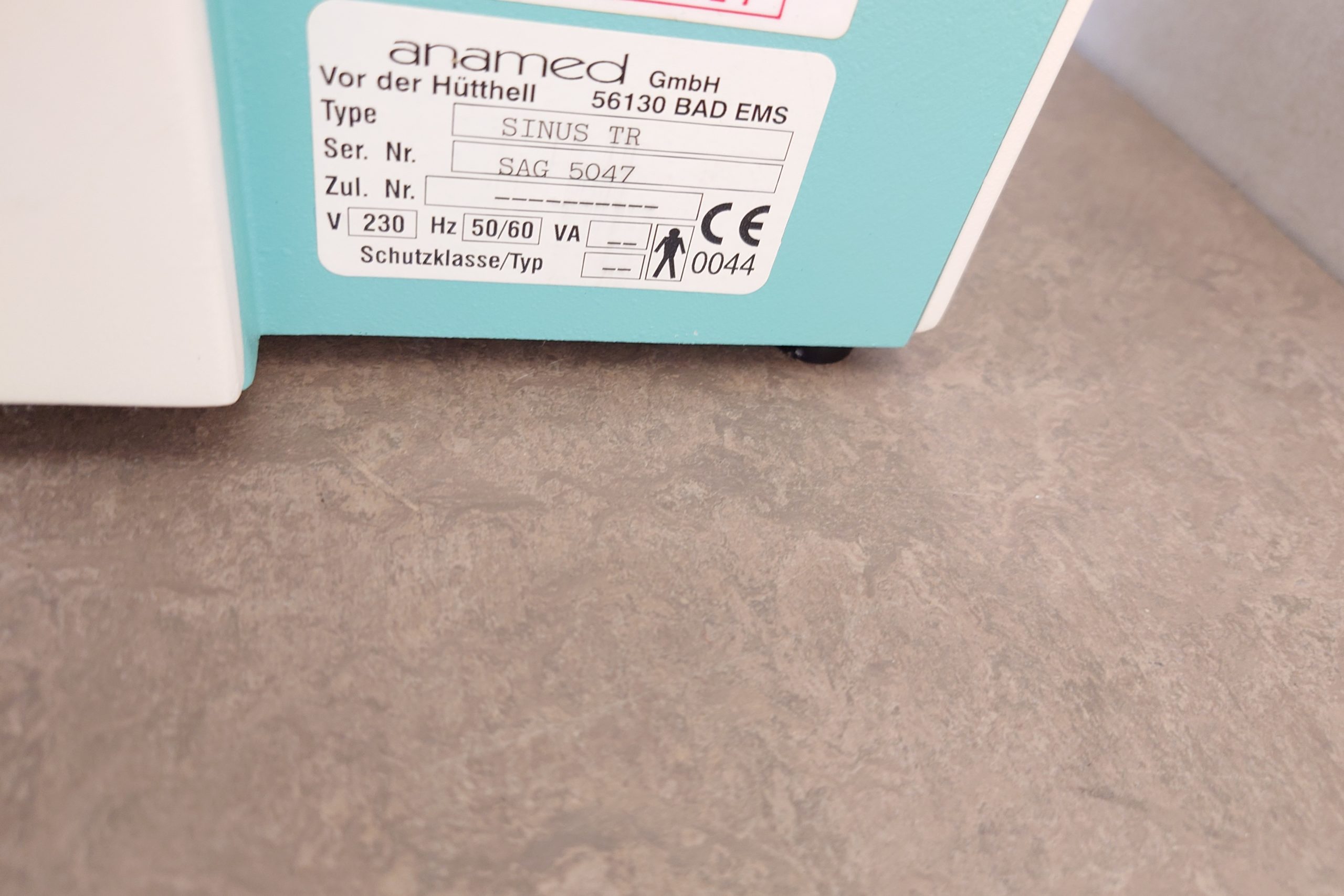 Heinen & Löwenstein Anamed Sinus TR – Tragbares Narkosegerät thumbnail 5