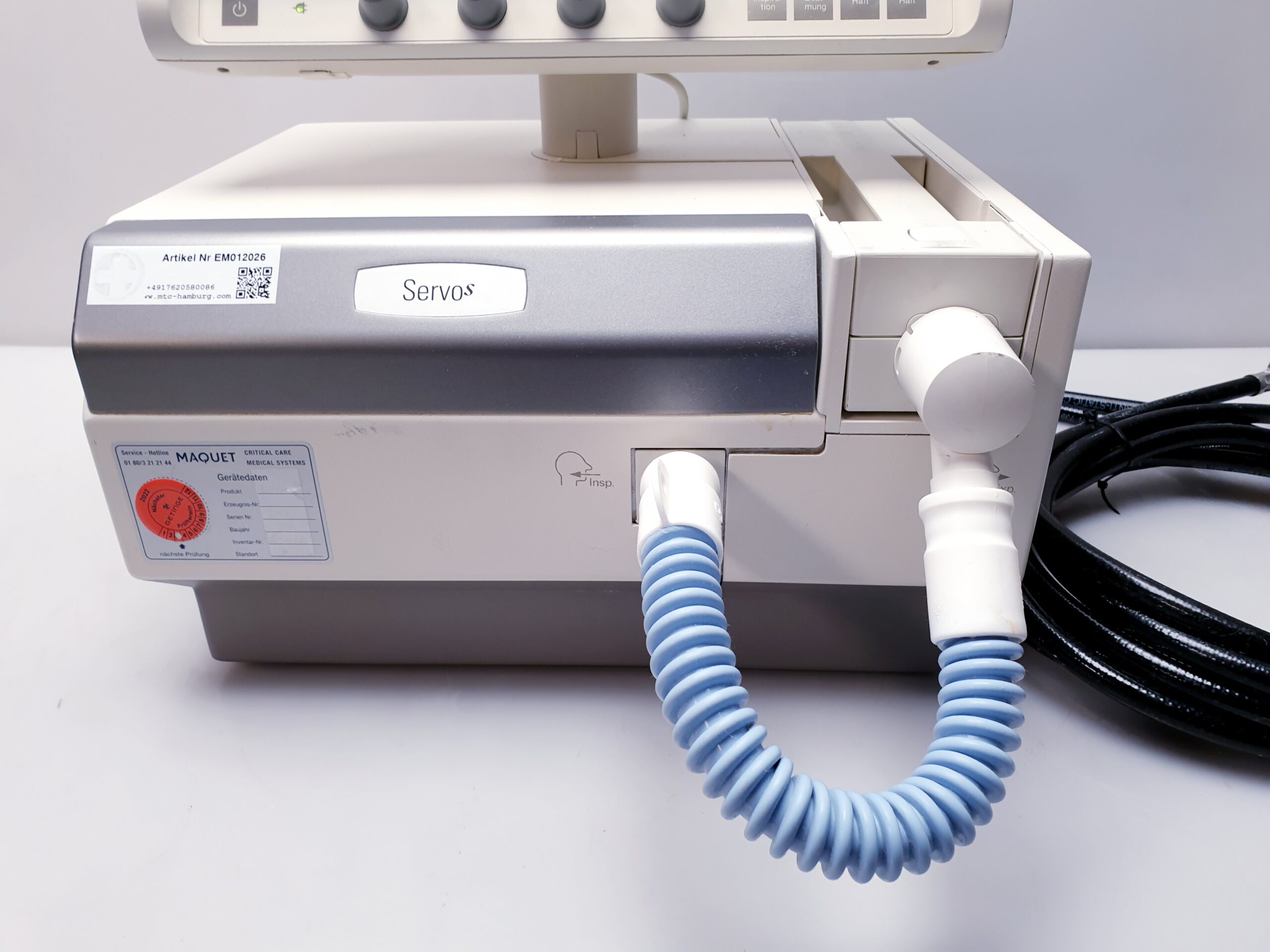 Siemens Maquet-SERVO-s // SERVO S ServoS Ventilator thumbnail 8