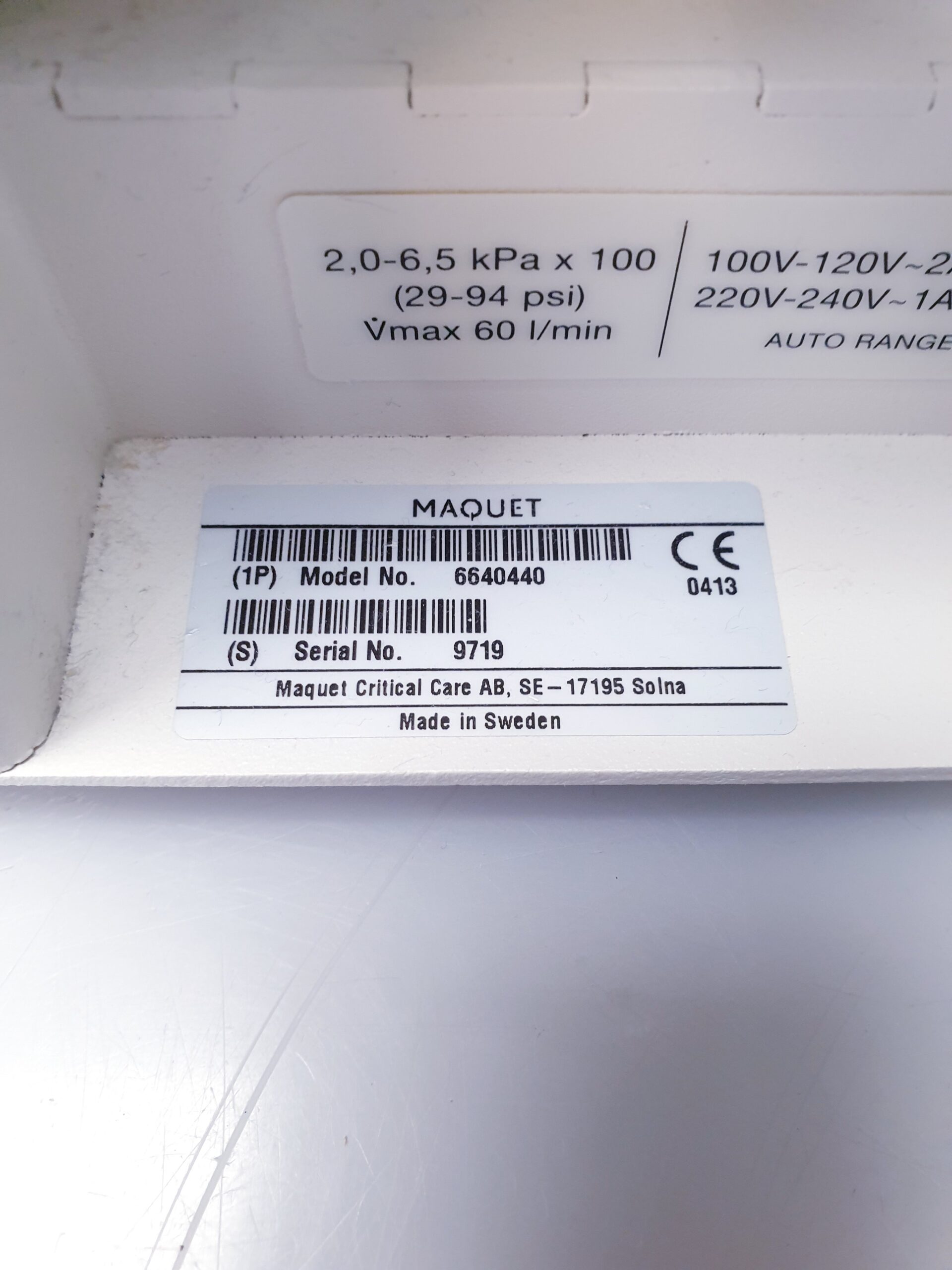 Siemens Maquet-SERVO-s // SERVO S ServoS Ventilator thumbnail 15