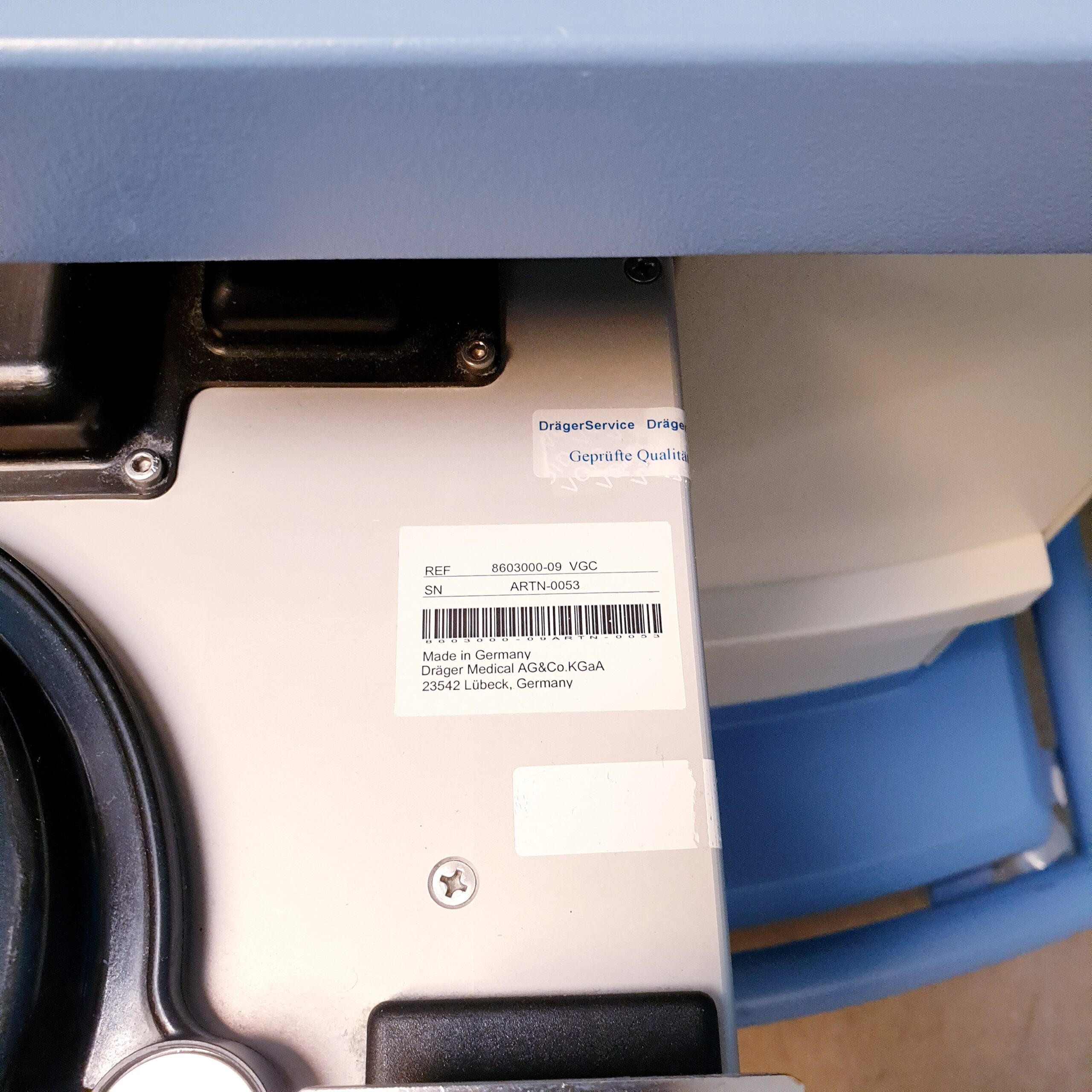 Dräger Primus Narkosegerät Paramagnetische Sauerstoffmessung SW. 4.53.00 thumbnail 7