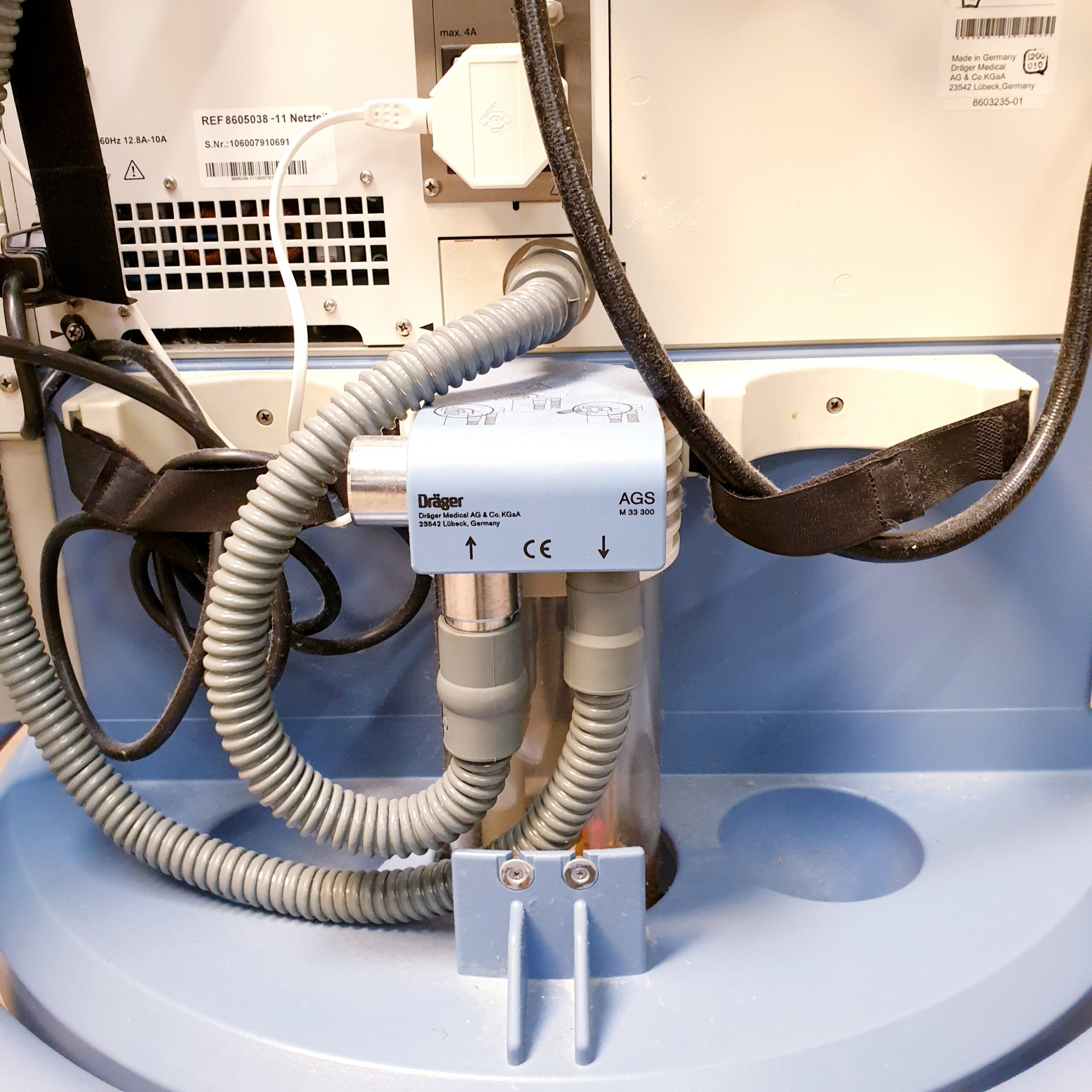 Dräger Primus Narkosegerät Paramagnetische Sauerstoffmessung SW. 4.53.00 thumbnail 13