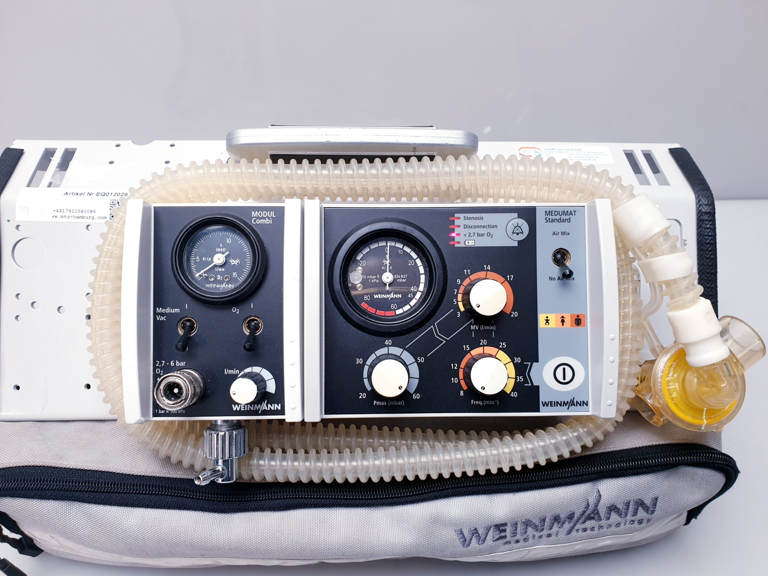 Weinmann LIFE-BASE Mini II Combi Modul Medumat Standard Tragesystem thumbnail 3
