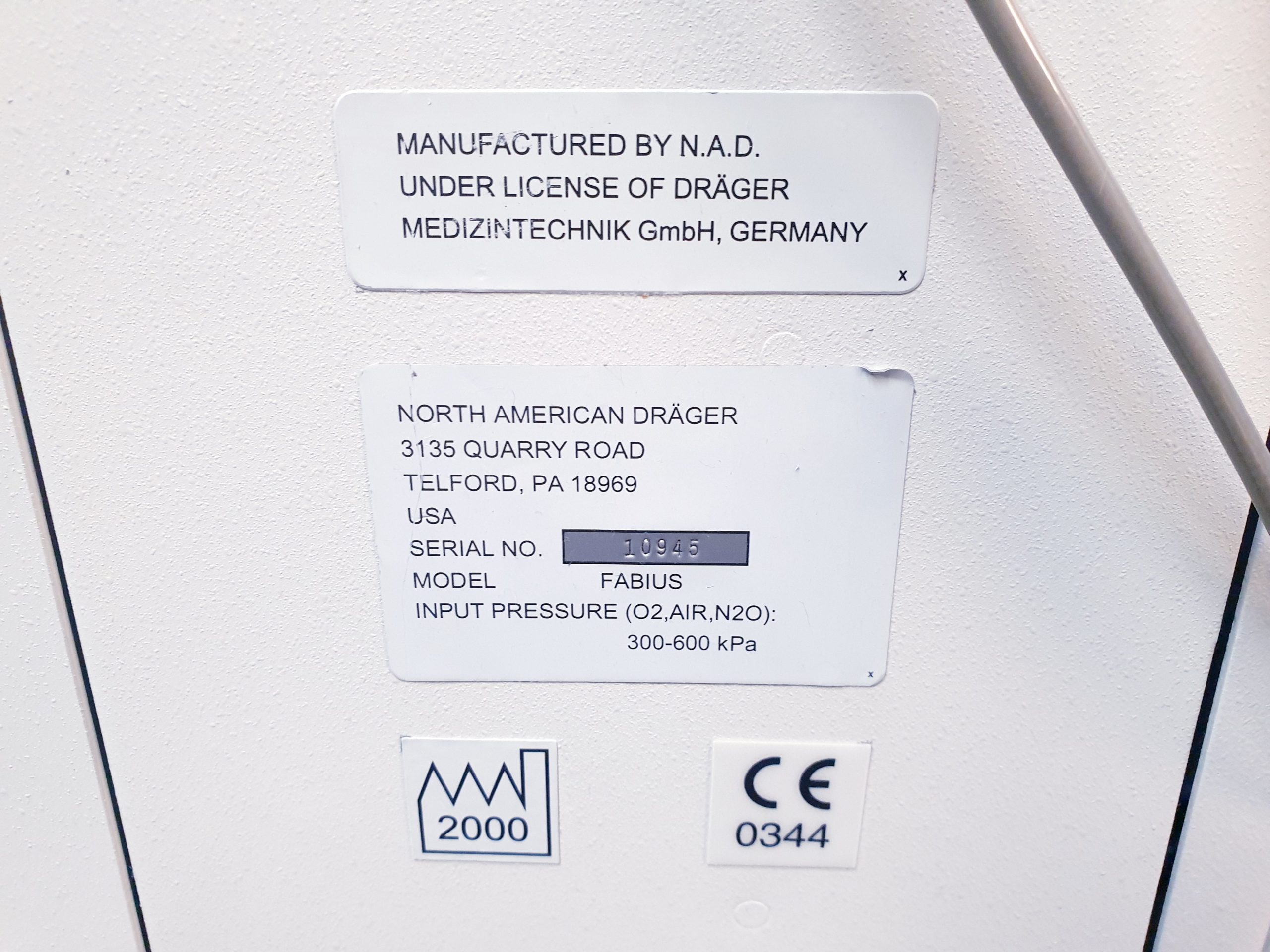Dräger Fabius Narkosegerät mit PM 8050 Gasmonitor SW: 02.80 3 Gasig REFURBISHED thumbnail 22