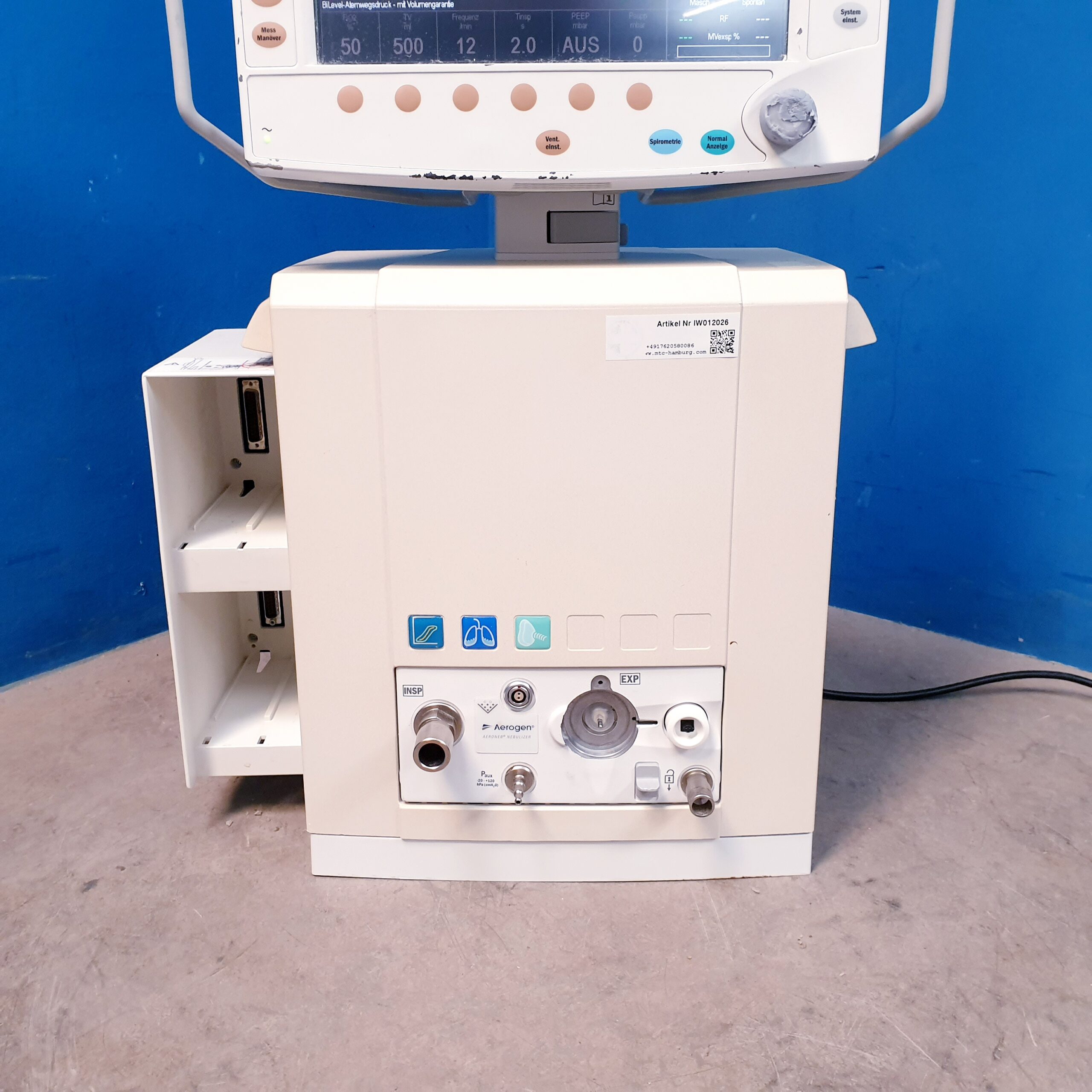 GE Engstrom Carestation Ventilator Beatmungsgerät thumbnail 5