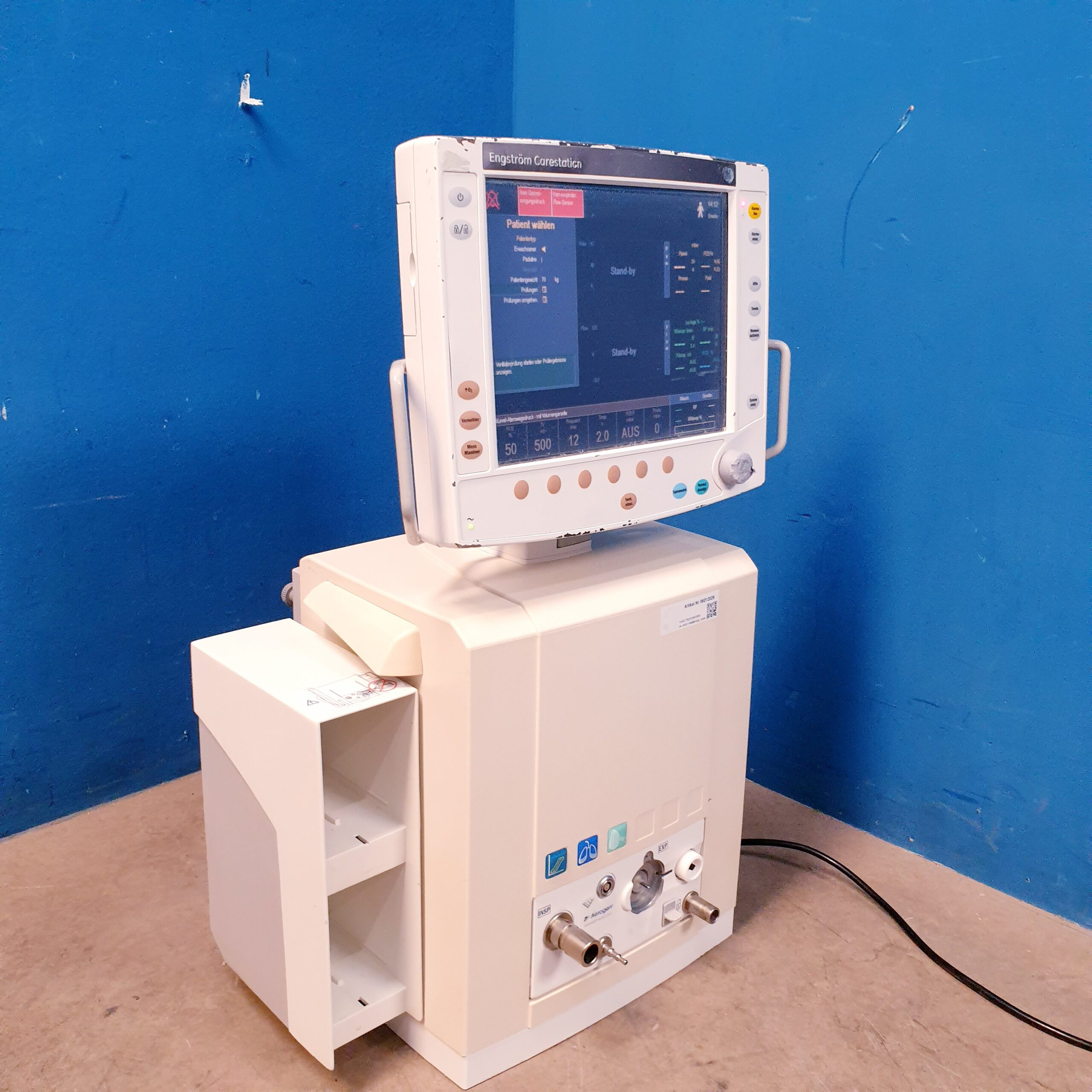 GE Engstrom Carestation Ventilator Beatmungsgerät thumbnail 10