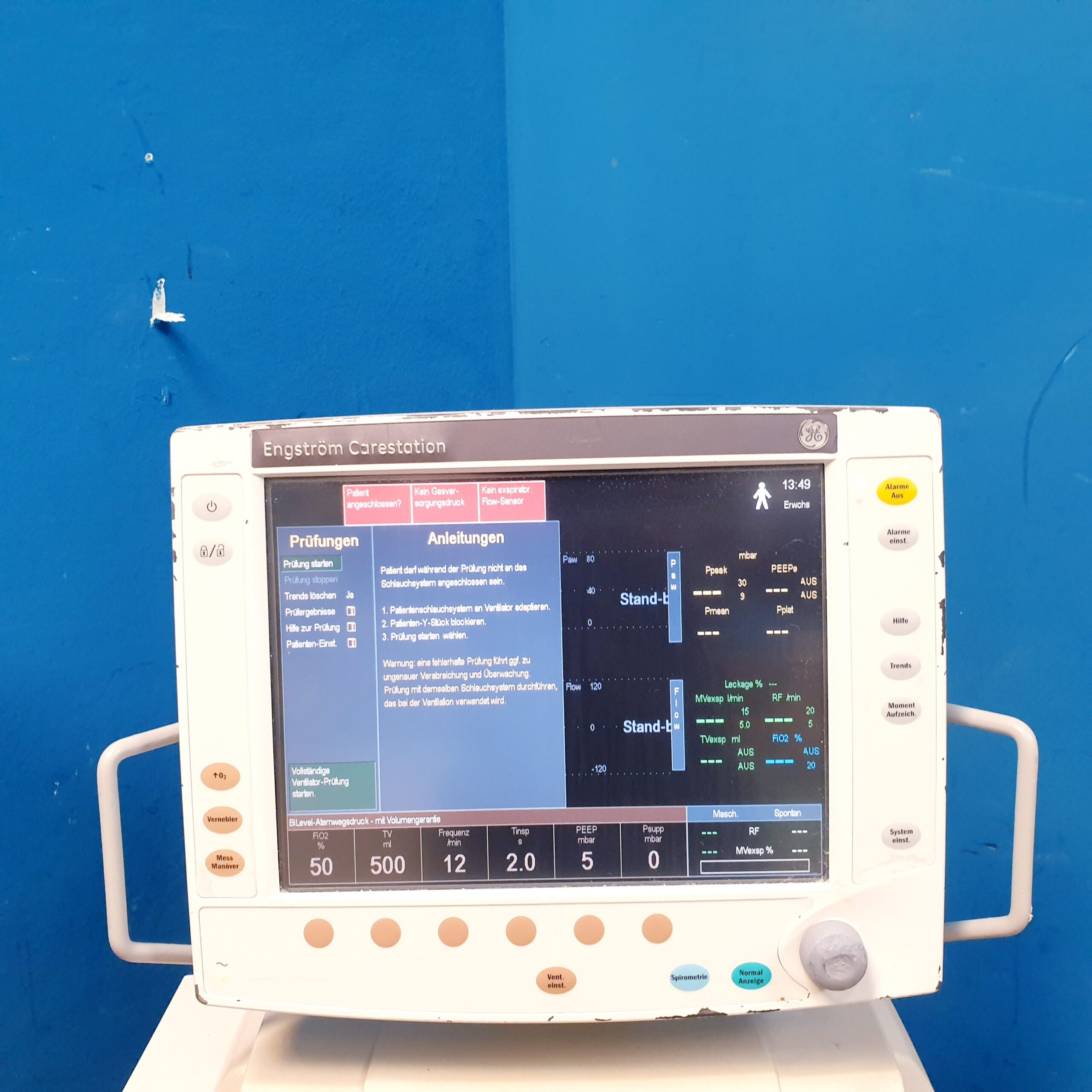 GE Engstrom Carestation Ventilator Beatmungsgerät thumbnail 4