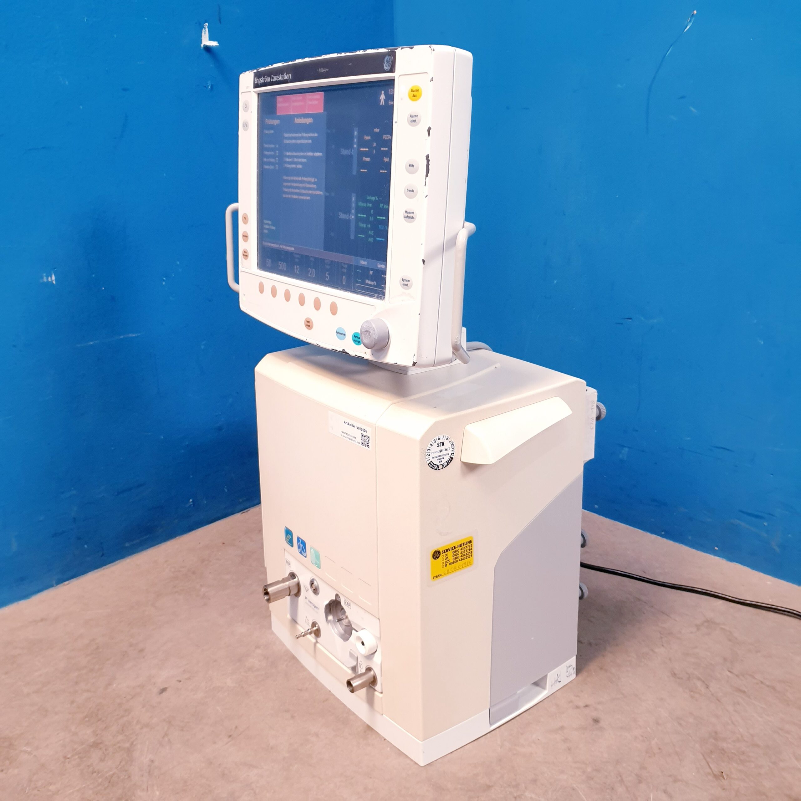 GE Engstrom Carestation Ventilator Beatmungsgerät thumbnail 8