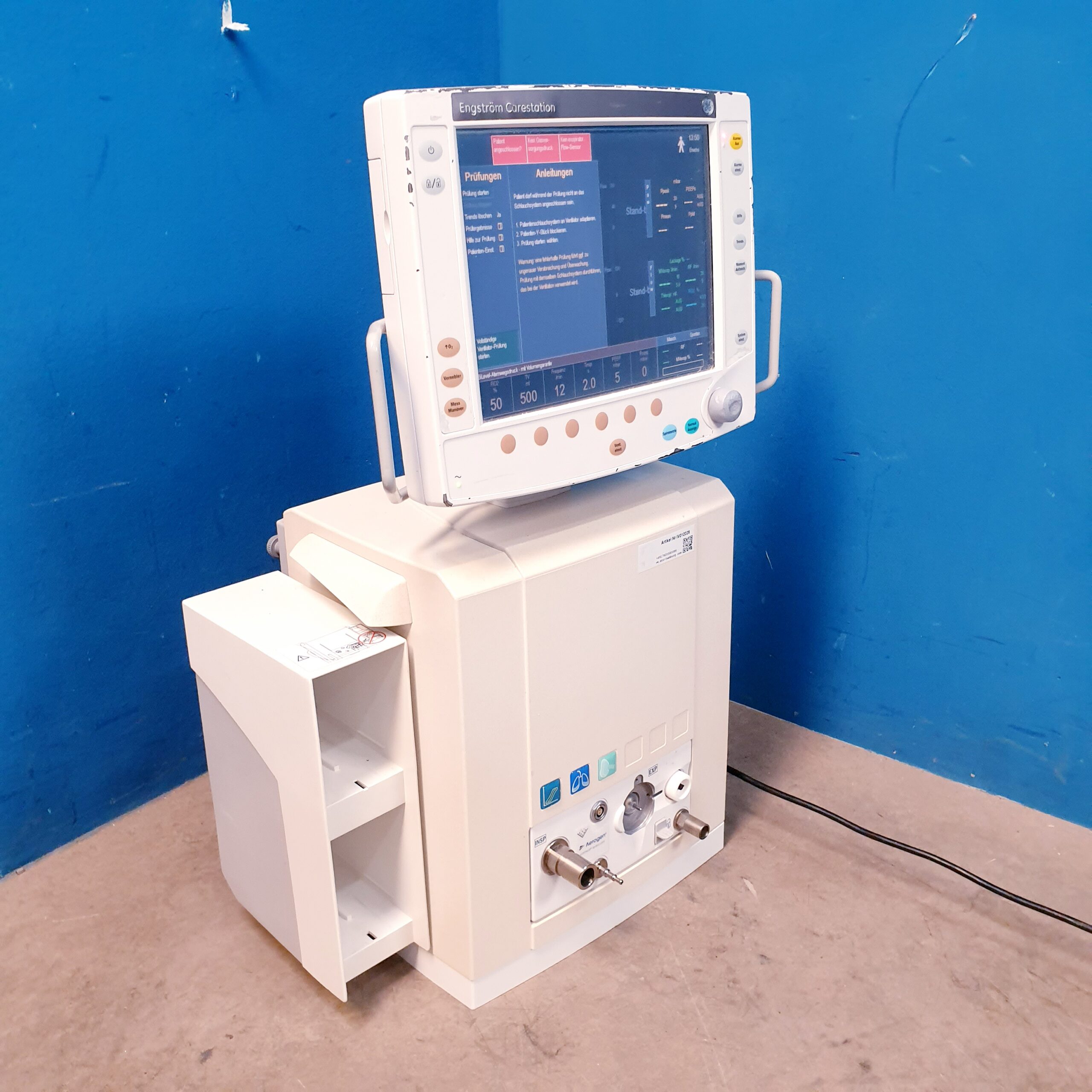 GE Engstrom Carestation Ventilator Beatmungsgerät thumbnail 10
