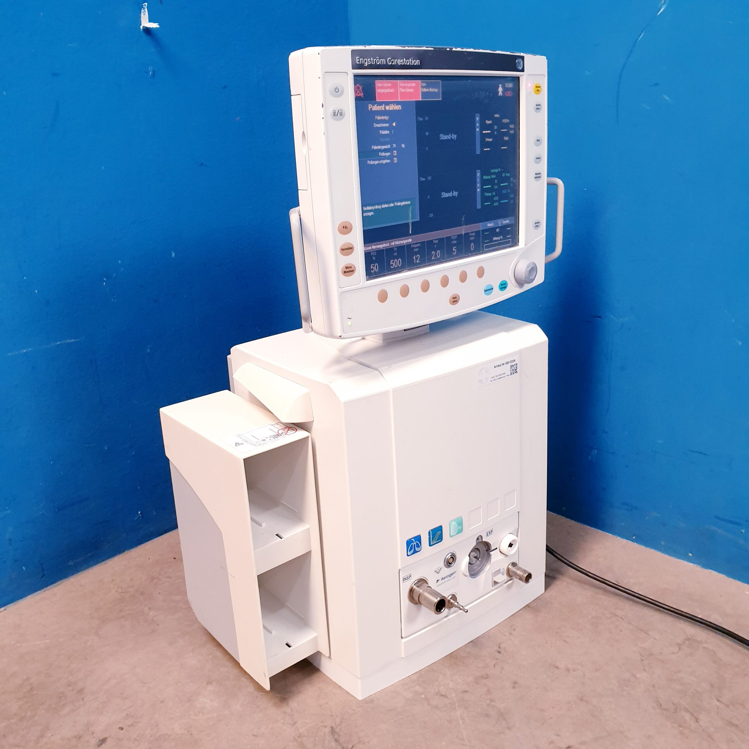 GE Engstrom Carestation Ventilator Beatmungsgerät thumbnail 21