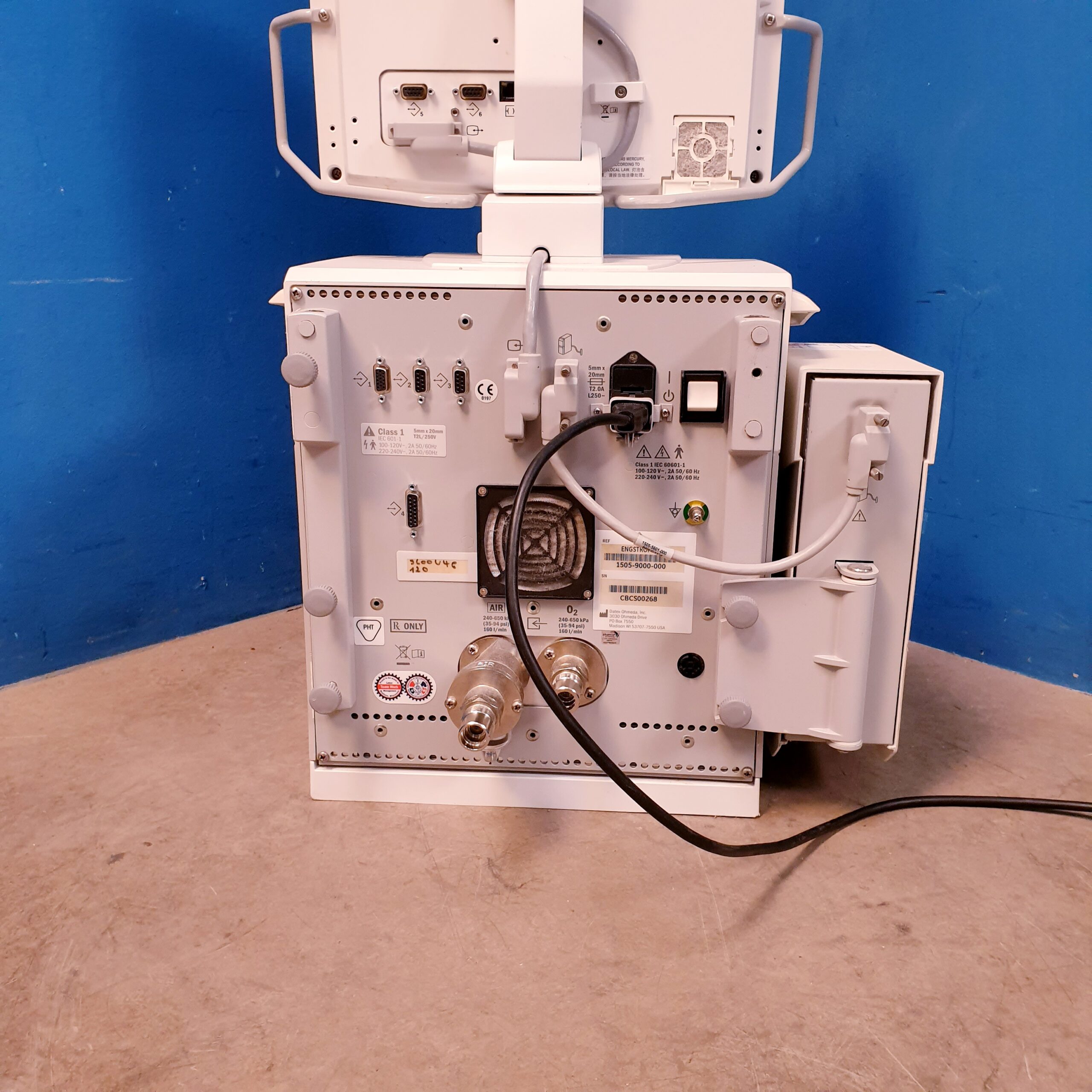 GE Engstrom Carestation Ventilator Beatmungsgerät thumbnail 23