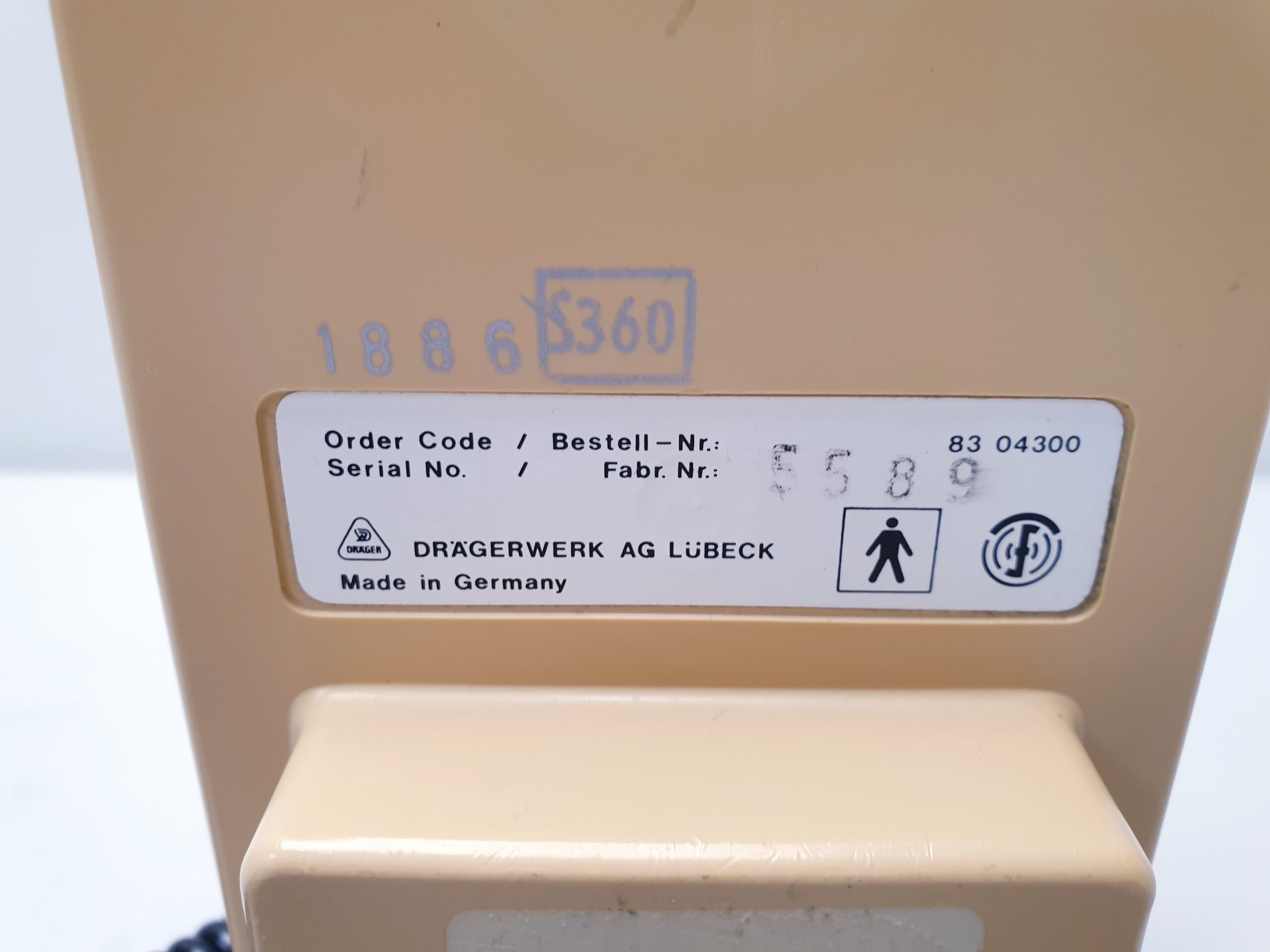 Dräger Oxydig O2-Meß-und Warngerät mit Kabel Ohne Sensor — image 1 of 9