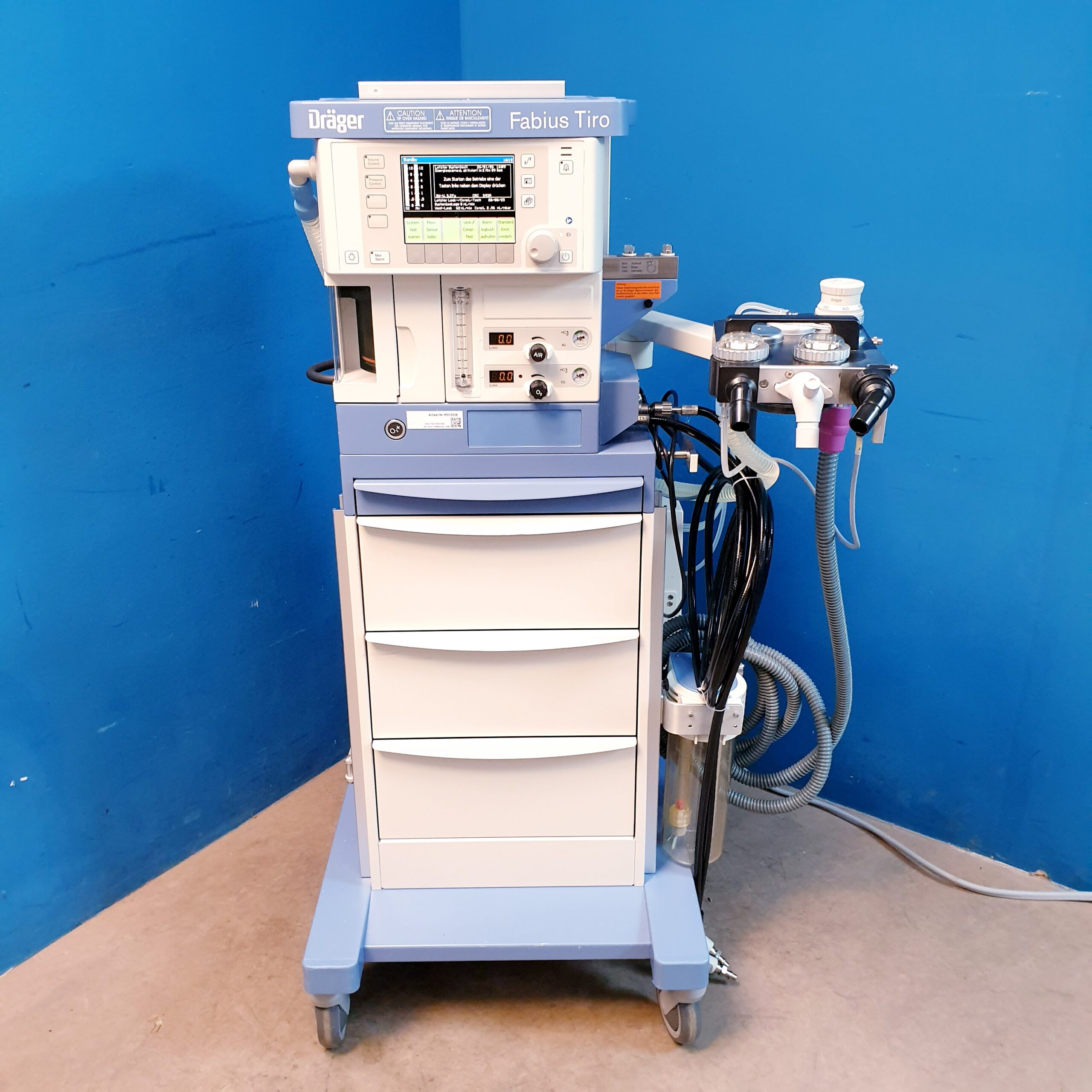 Dräger Fabius Tiro Anesthesia Narkosegerät DOM 2017 — image 1 of 1