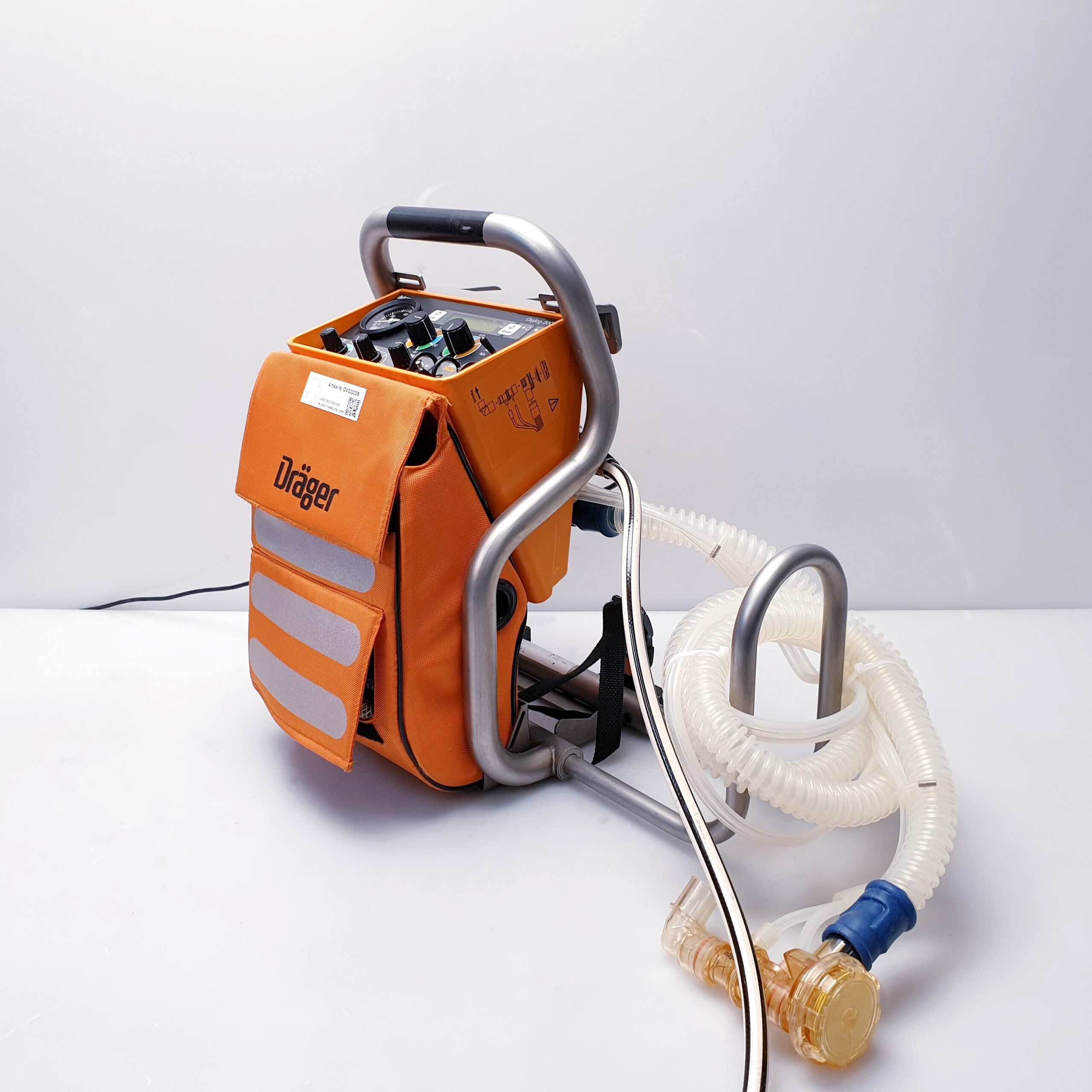 Dräger Oxylog 2000 Beatmungsgerät + Netzteil FW7401M,12 thumbnail 9