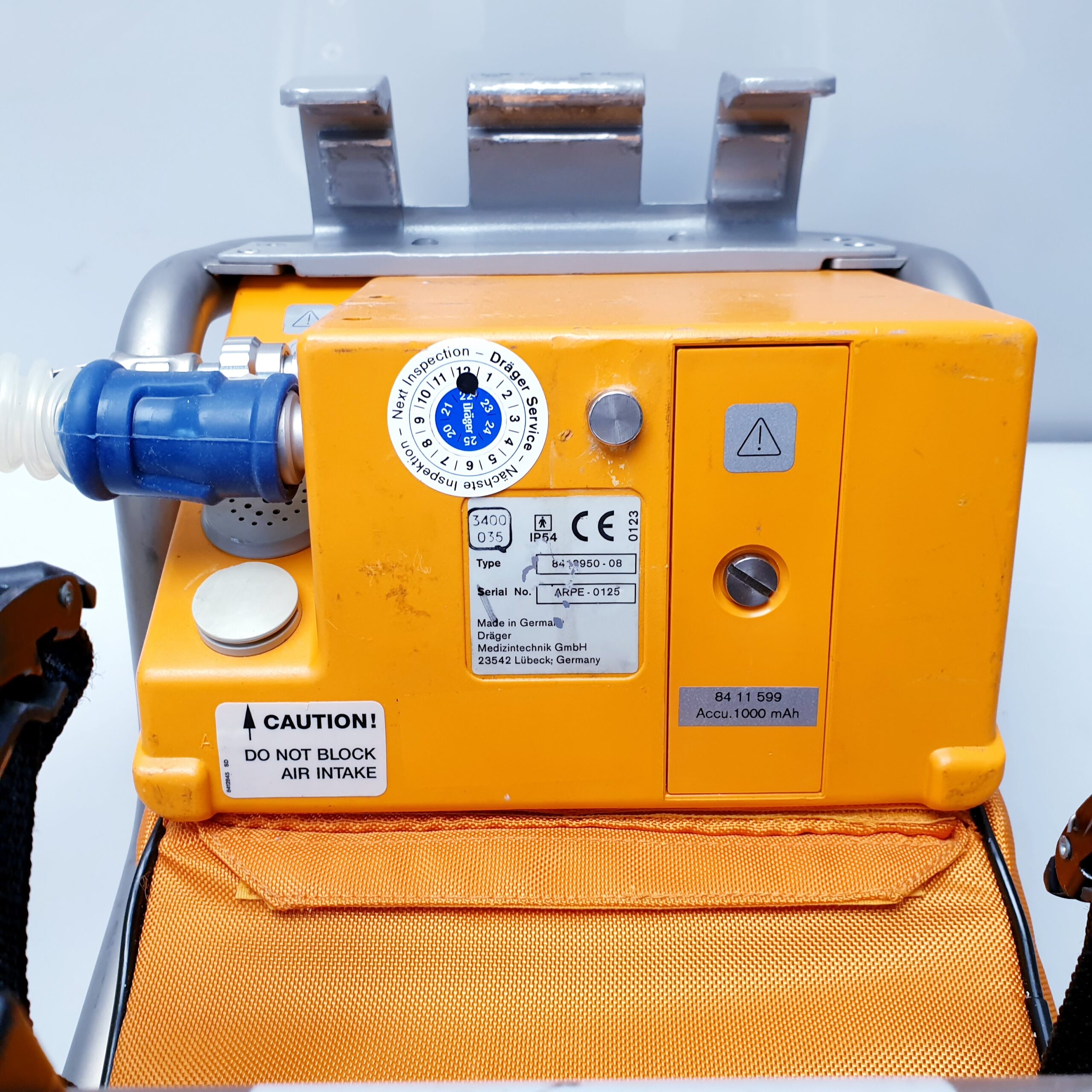 Dräger Oxylog 2000 Beatmungsgerät + Netzteil FW7401M,12 thumbnail 11