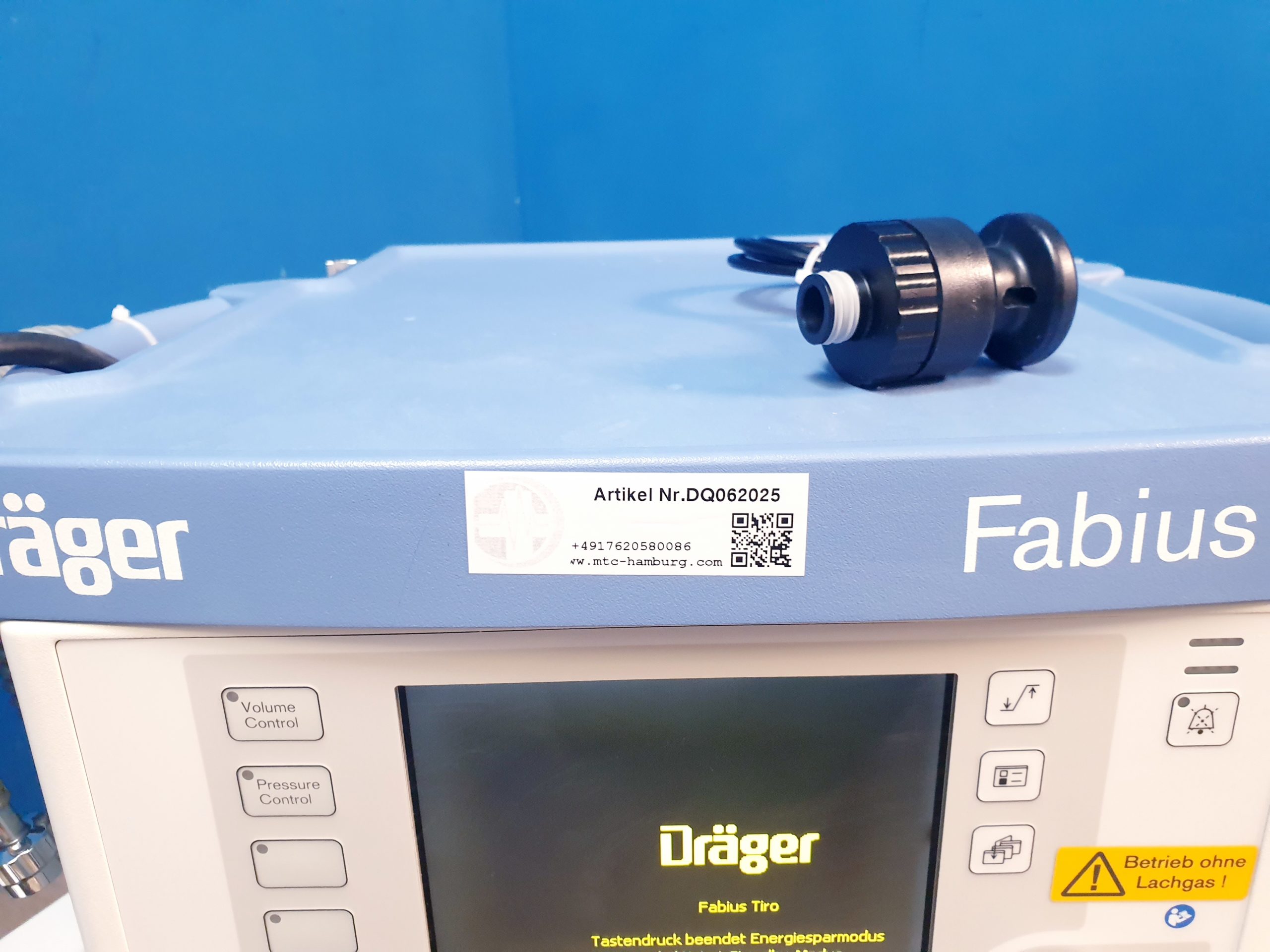 Dräger Drager Fabius Tiro – Narkosegerät Ampelgerät thumbnail 2