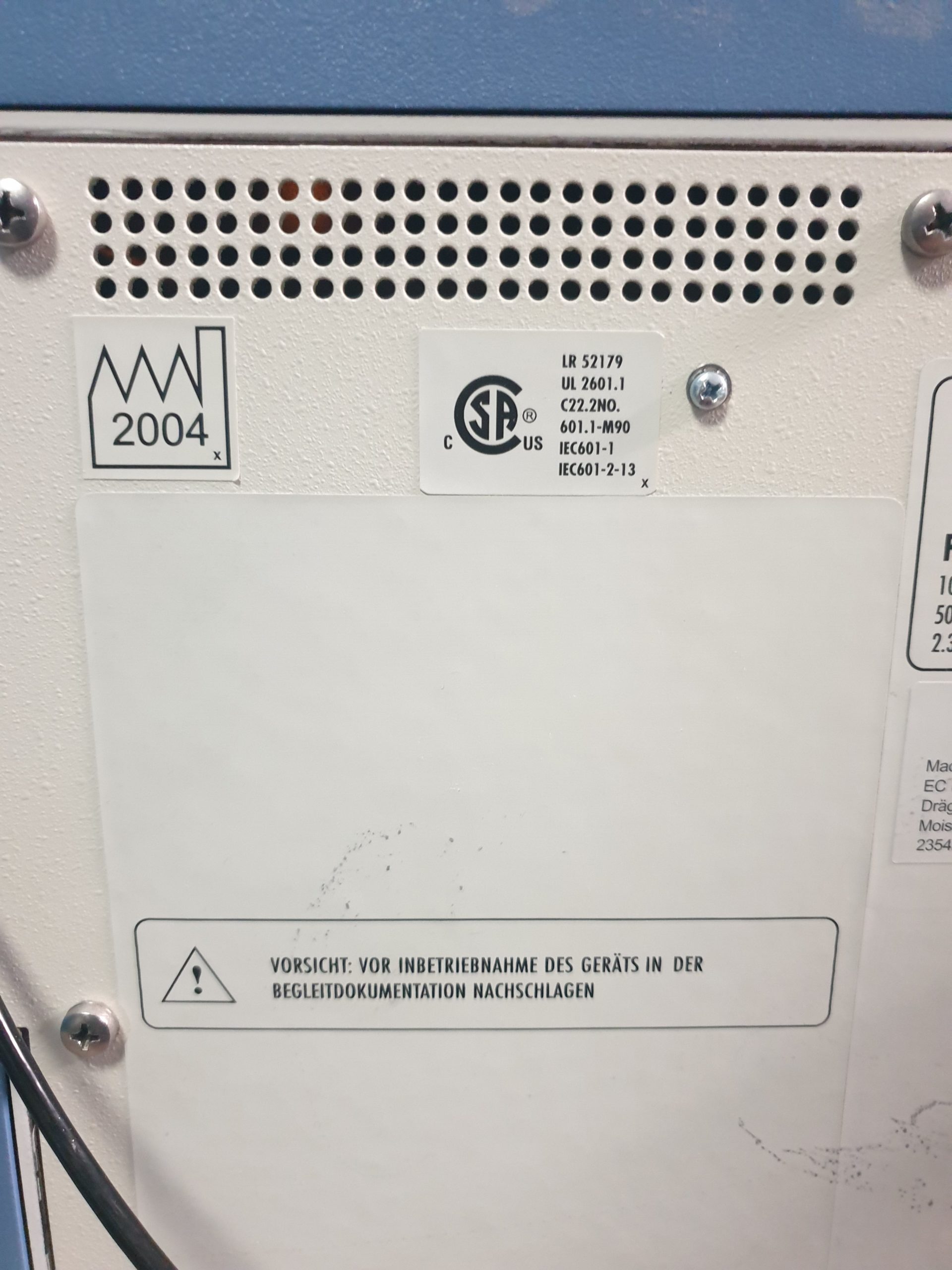 Dräger Drager Fabius Tiro – Narkosegerät Ampelgerät thumbnail 26