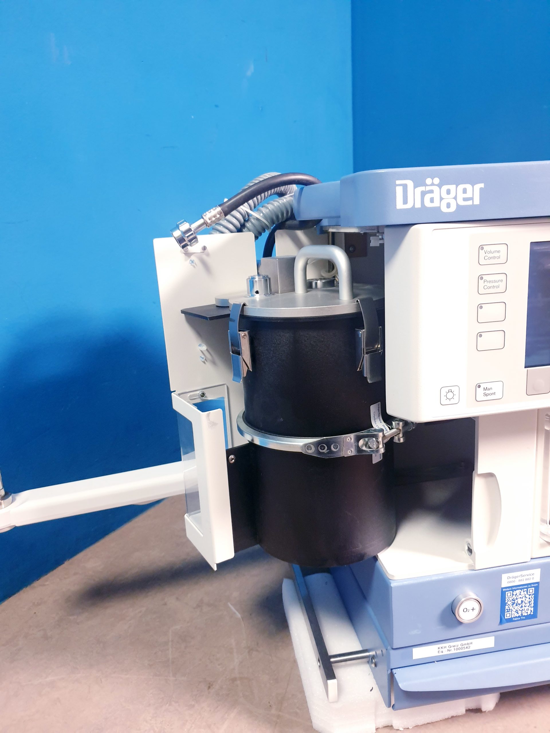 Dräger Drager Fabius Tiro – Narkosegerät Ampelgerät thumbnail 27