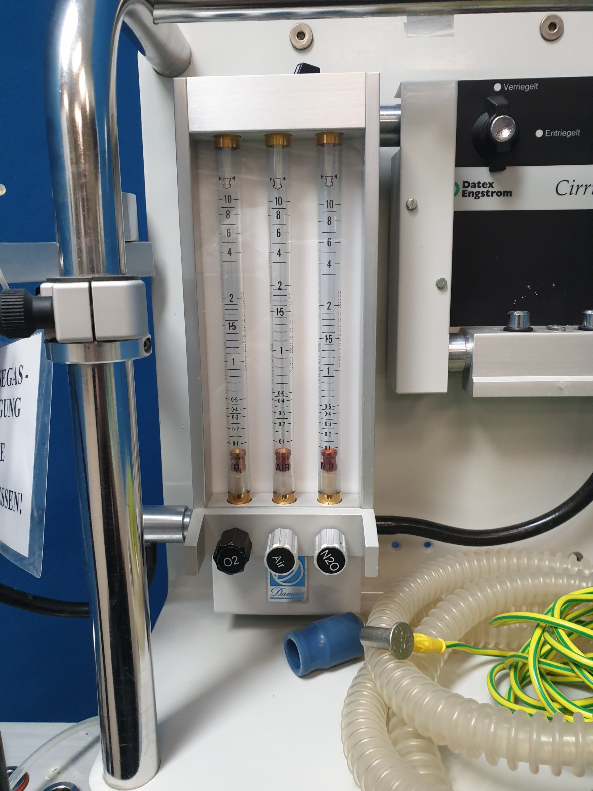 DATEX-OHMEDA Cirrus Trans Vent II Anesthesia Machine — image 1 of 6