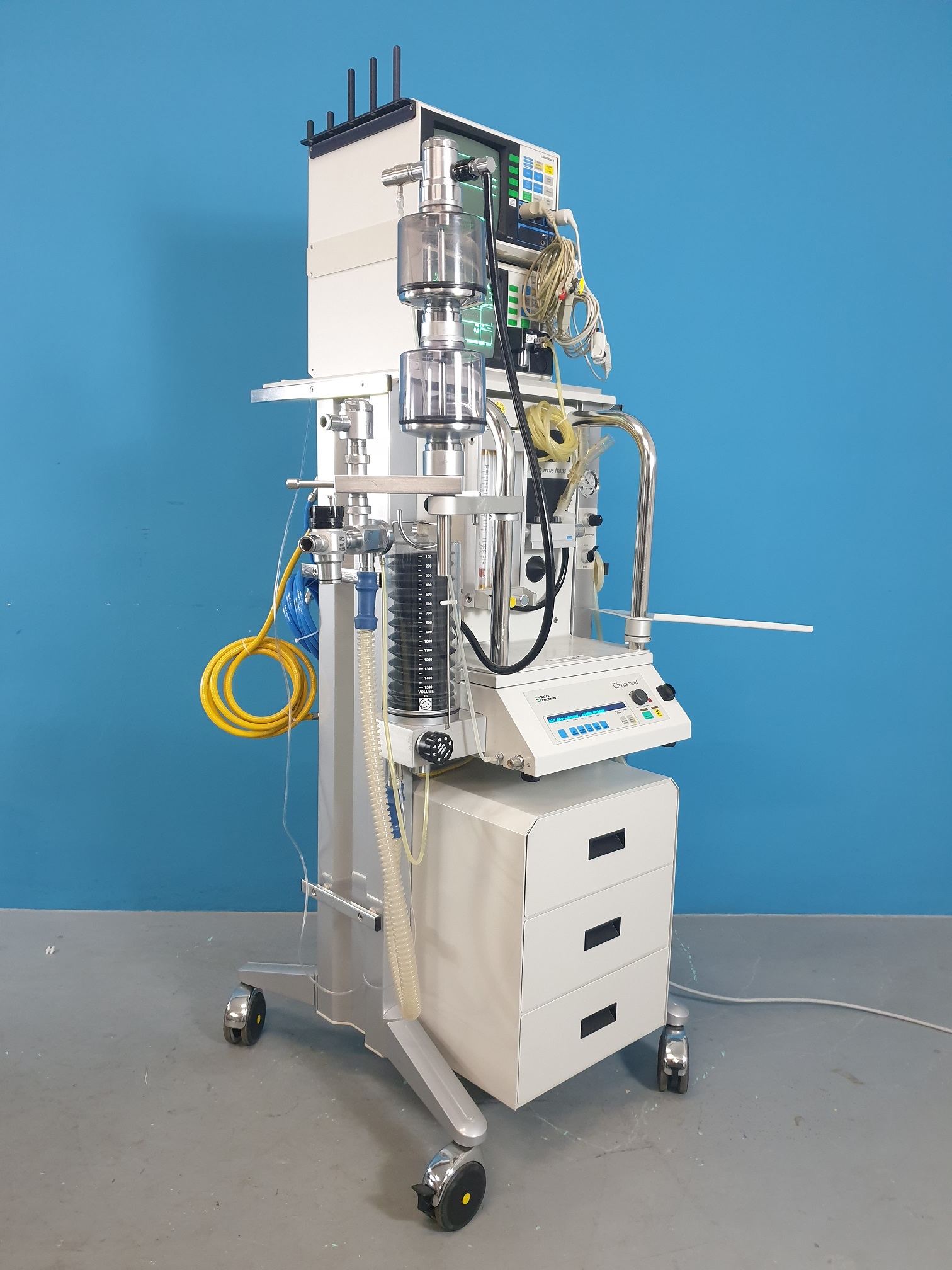 DATEX-OHMEDA Cirrus Trans Vent Anesthesia Machine + Datex Ultima + Datex Cardiocap thumbnail 4