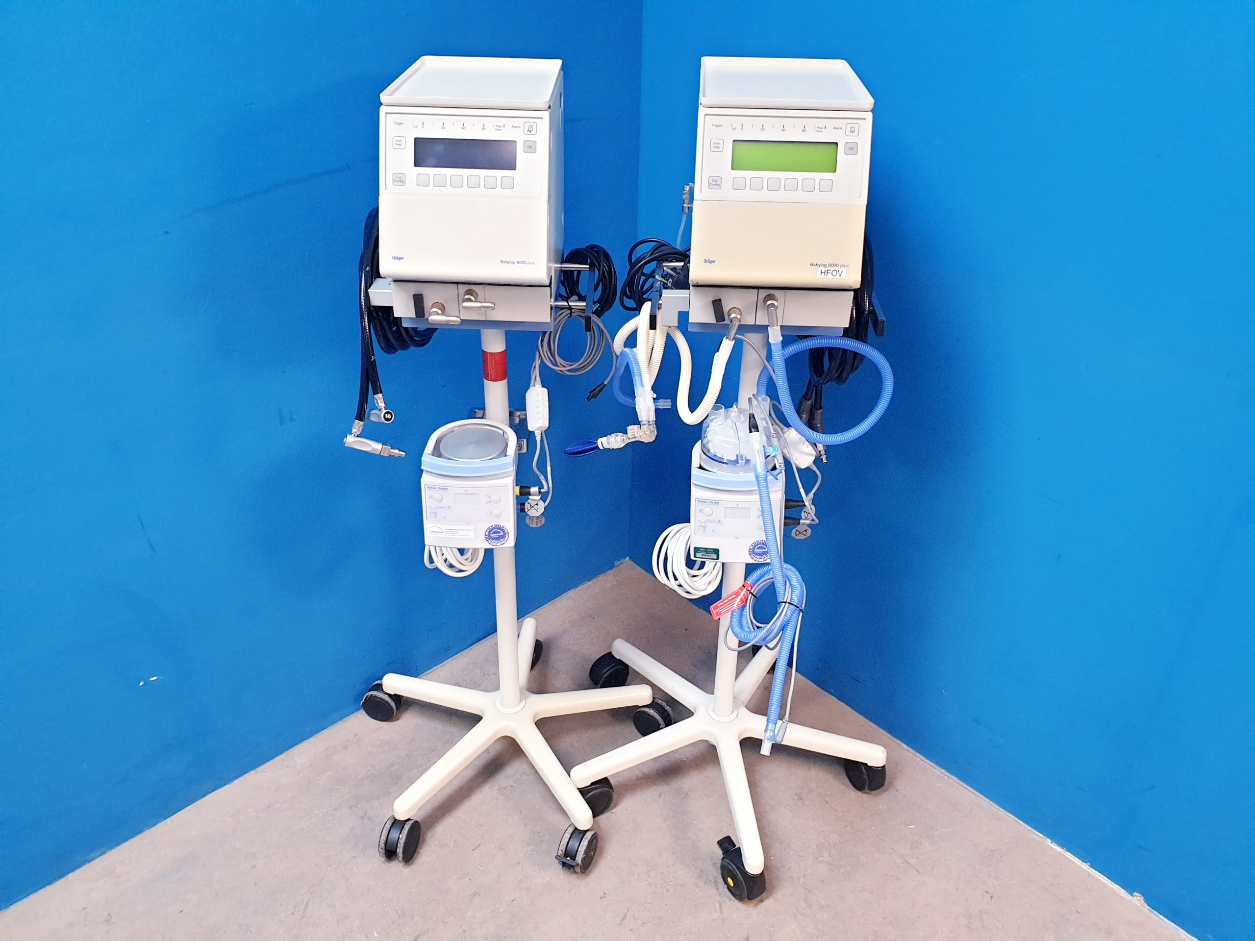 Dräger Babylog 8000 plus Beatmungsgerät für Neonaten — image 1 of 31