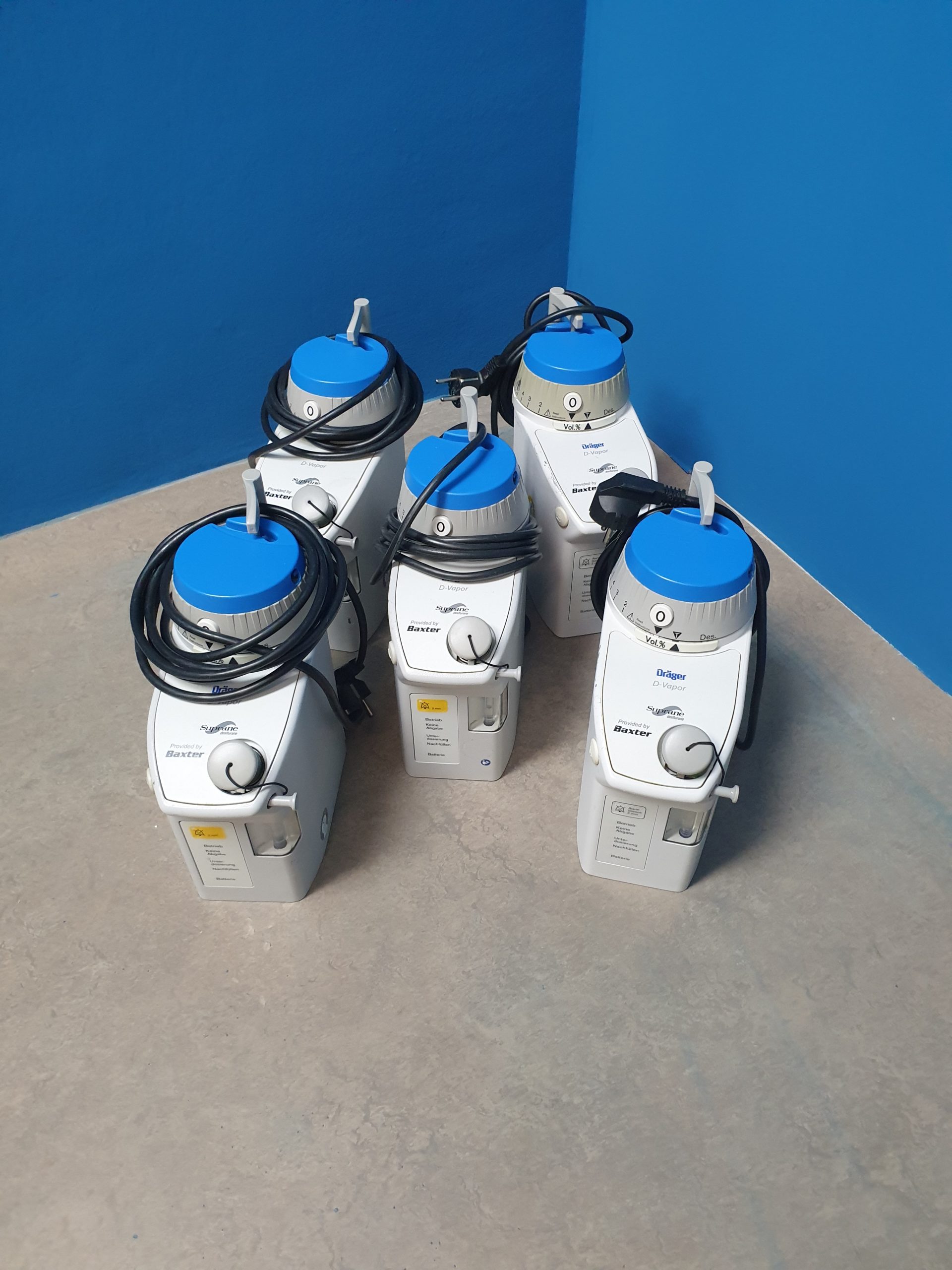 Drager Dräger D-Vapor Desflurane Vaporizer Vapor thumbnail 4