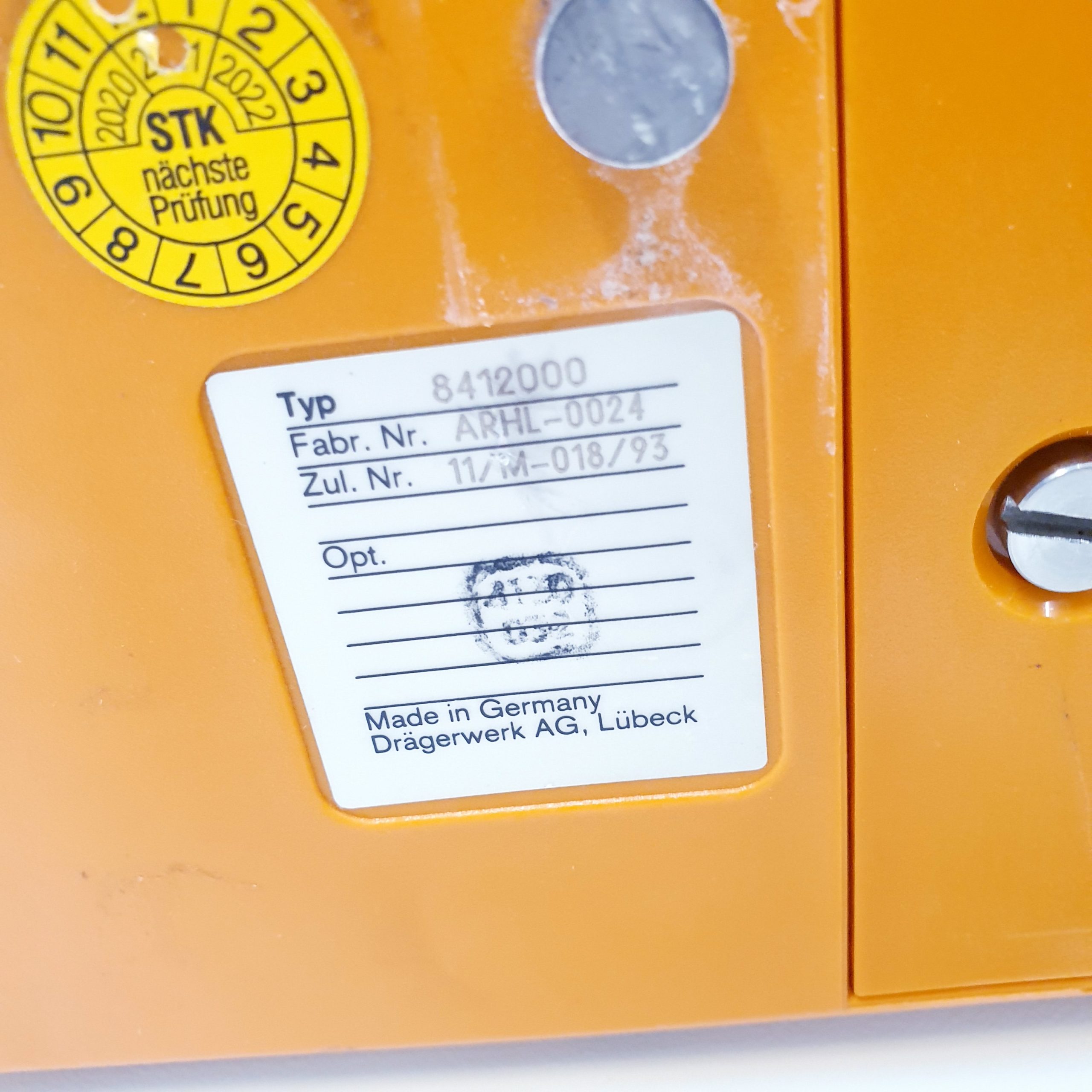 Dräger Oxylog 2000 Beatmungsgerät & Dräger No. 8412074 Netzteil thumbnail 15