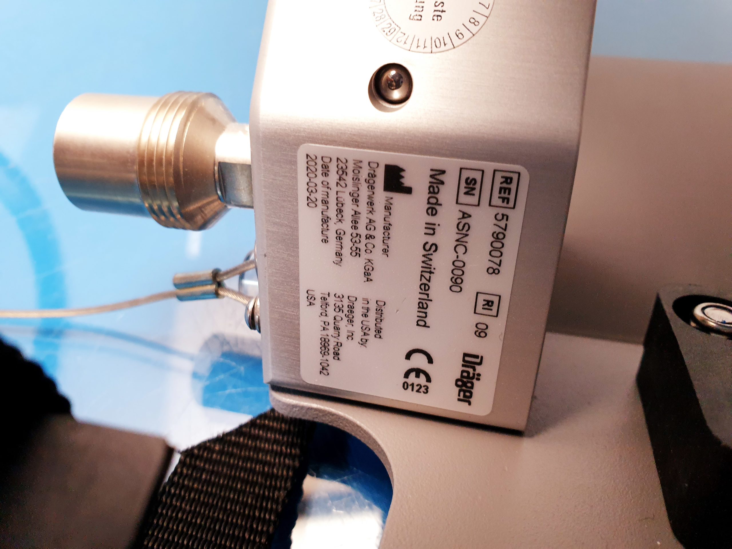 Dräger – Oxylog 3000 – Notfallbeatmungsgerät Defekt thumbnail 7