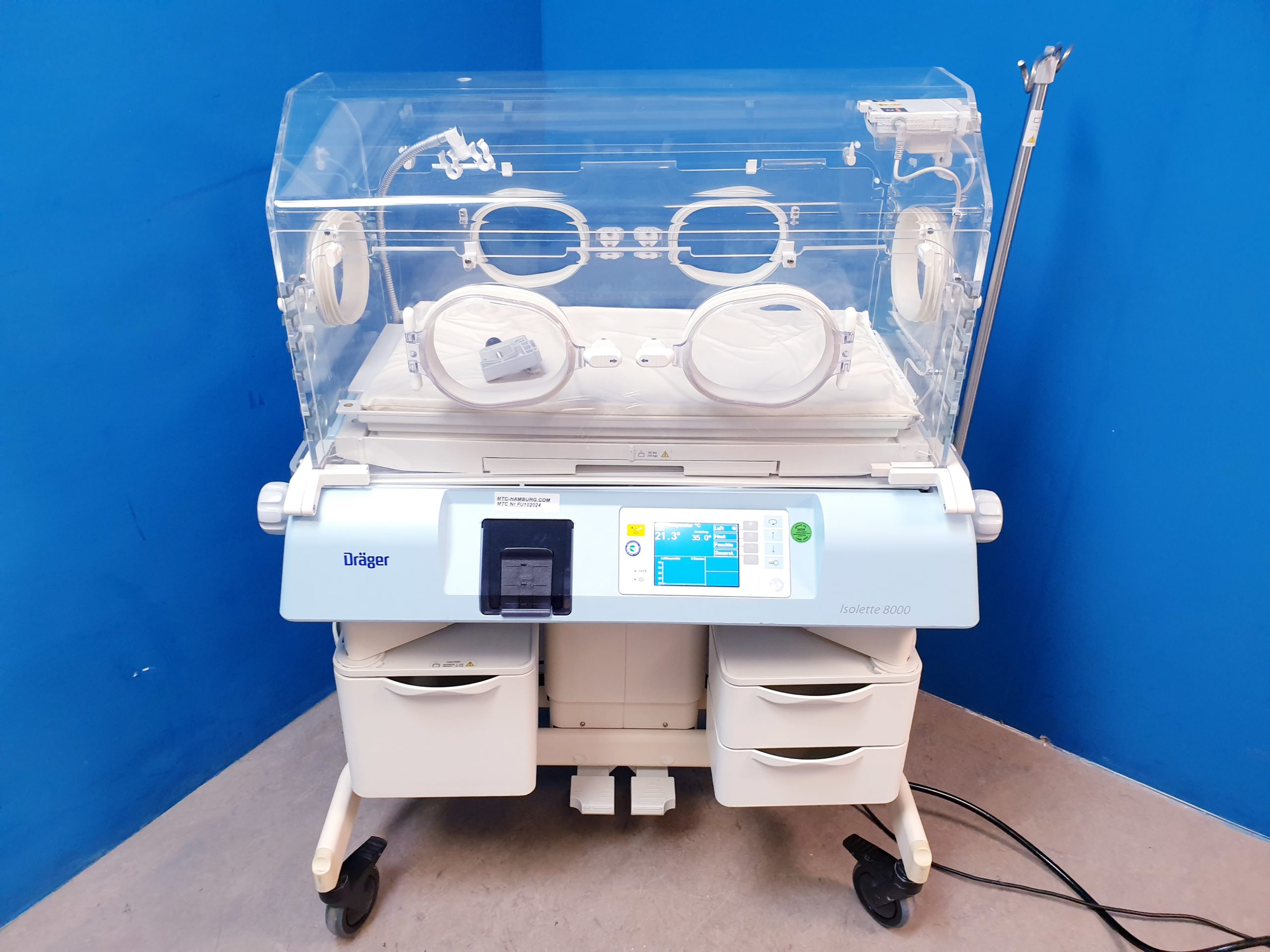 Dräger Isolette 8000 Inkubator — image 1 of 14