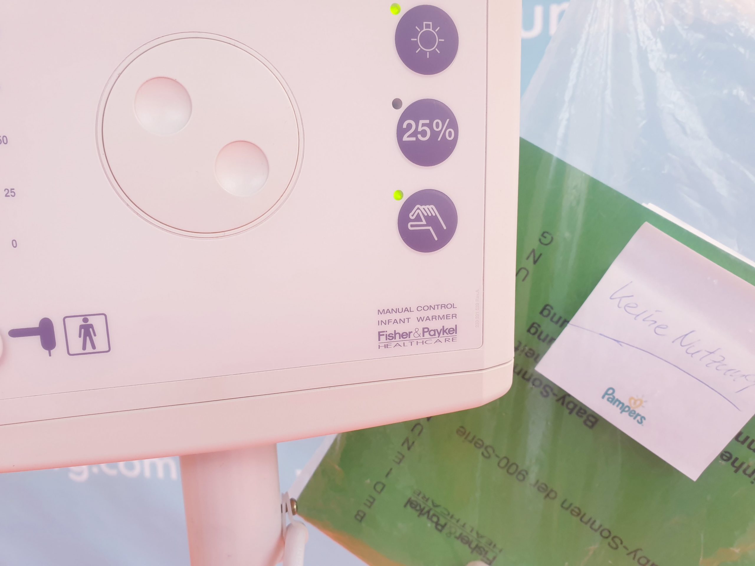 Fisher & Paykel Healthcare Wärmestrahler für den Wickeltisch, … thumbnail 2