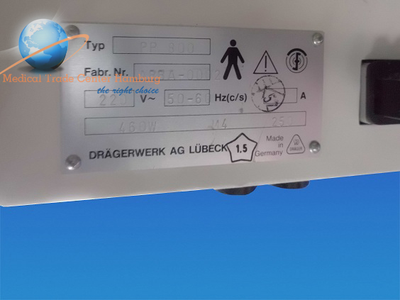 Reanimationseinheit Dräger PP 800 ohne Bettchen / Wärmestrahler thumbnail 2