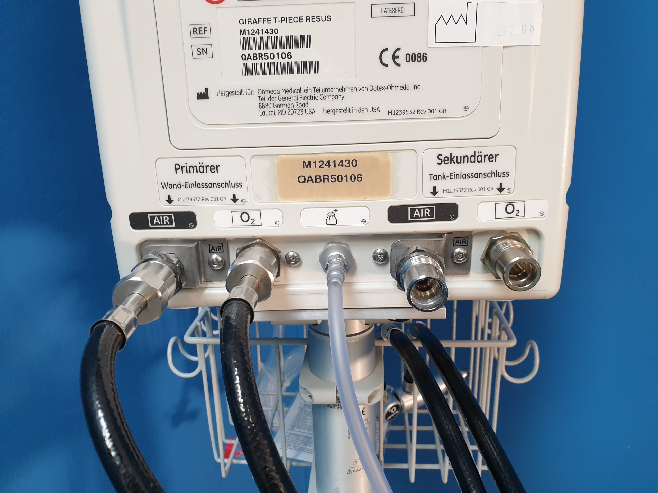 GE Giraffe Infant Resuscitation System T Piece Resuce – M124130 thumbnail 8