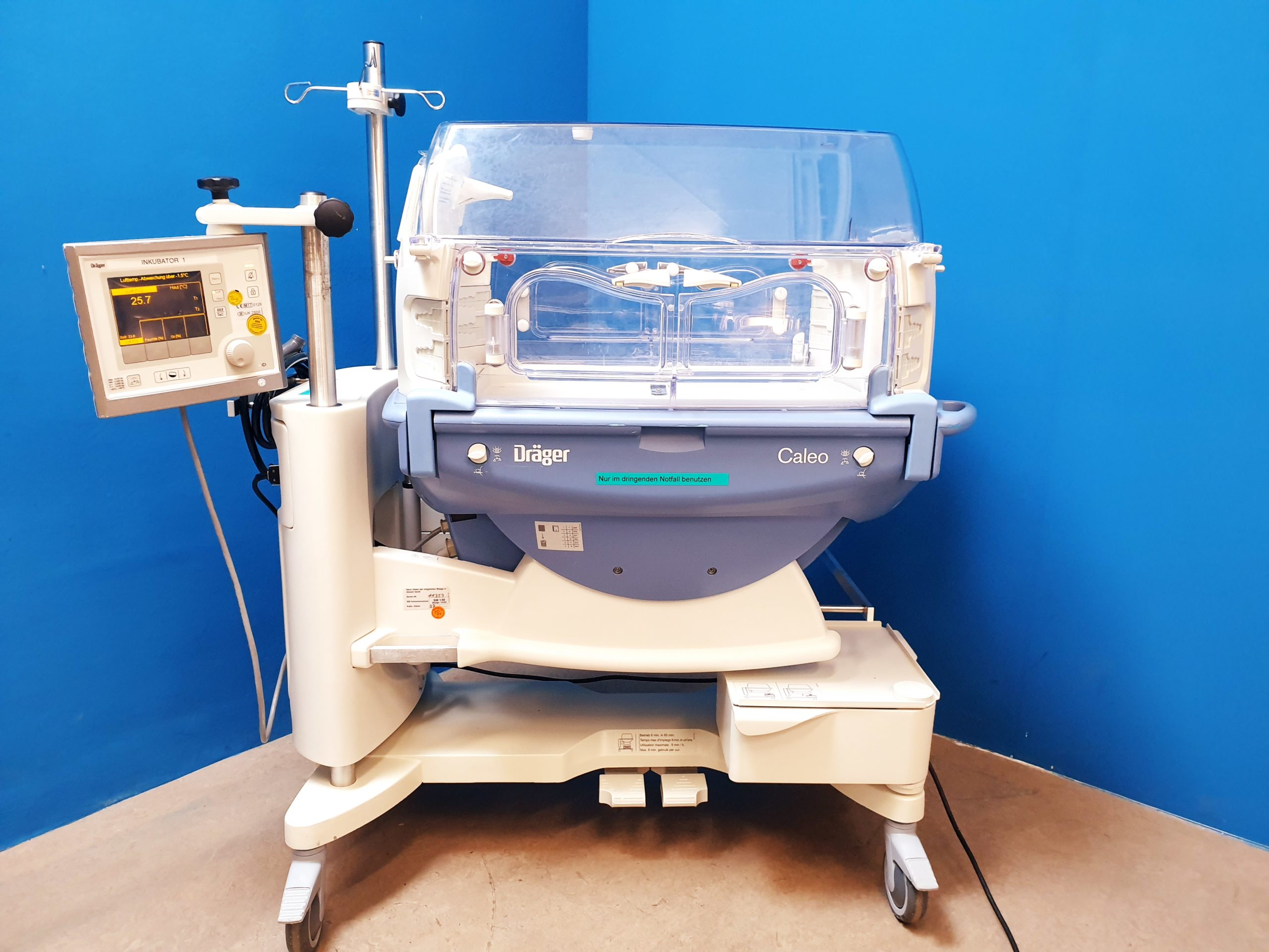 Dräger Caleo Incubator, Inkubator, Säuglingsinkubator thumbnail 5
